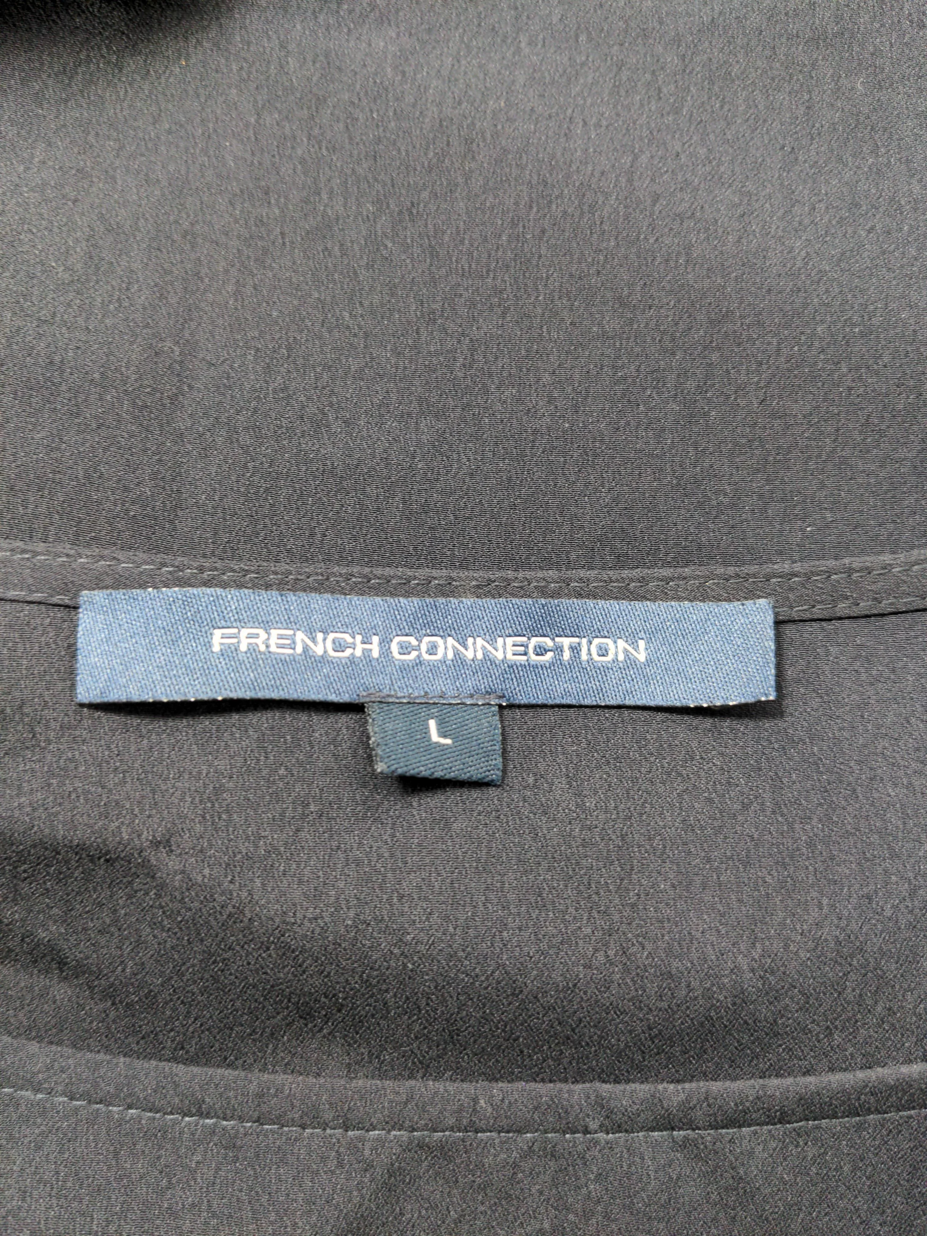 French Connection Women's Top L Black 100% Polyester Basic - Image 5
