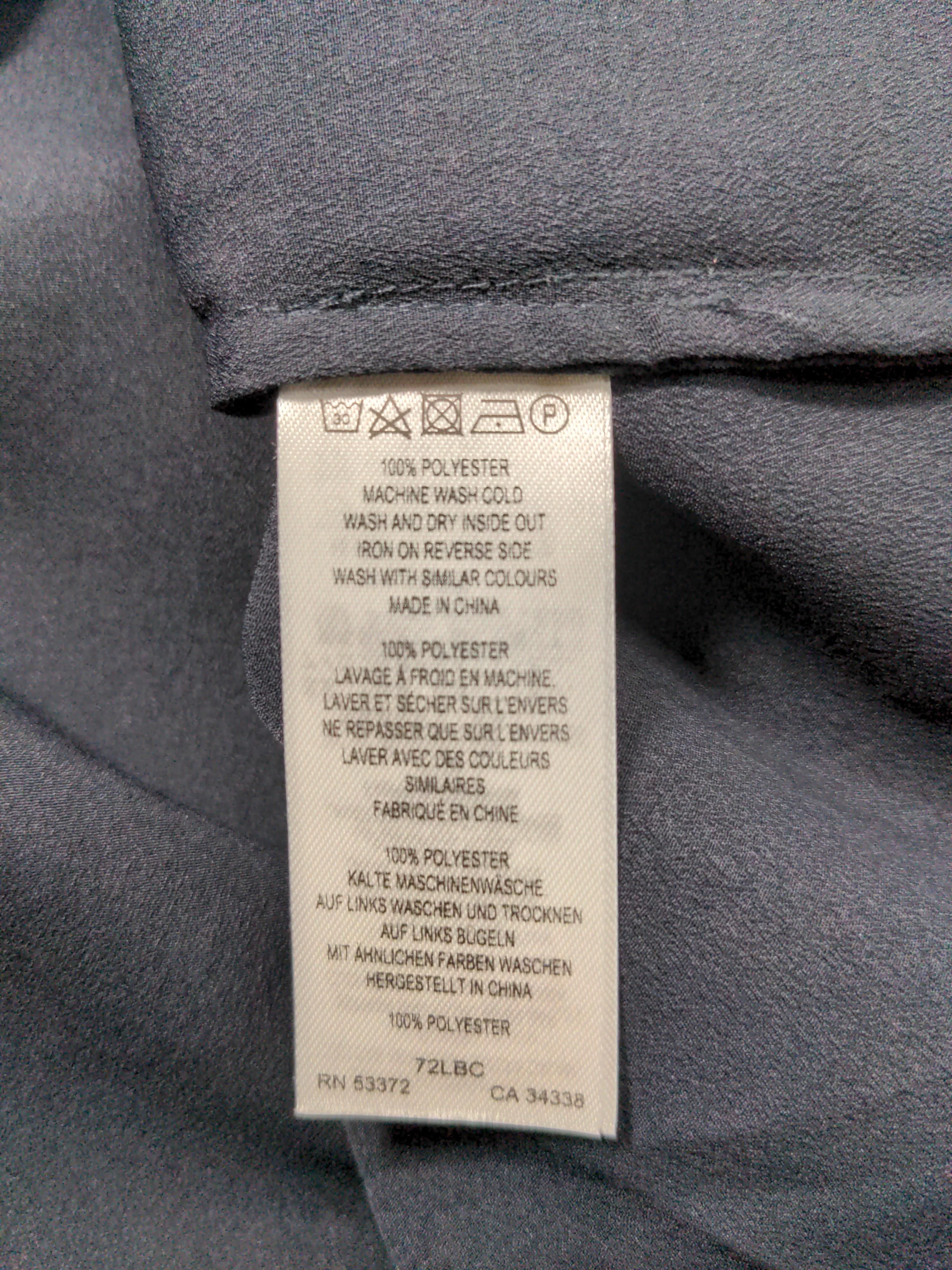 French Connection Women's Top L Black 100% Polyester Basic - Image 6