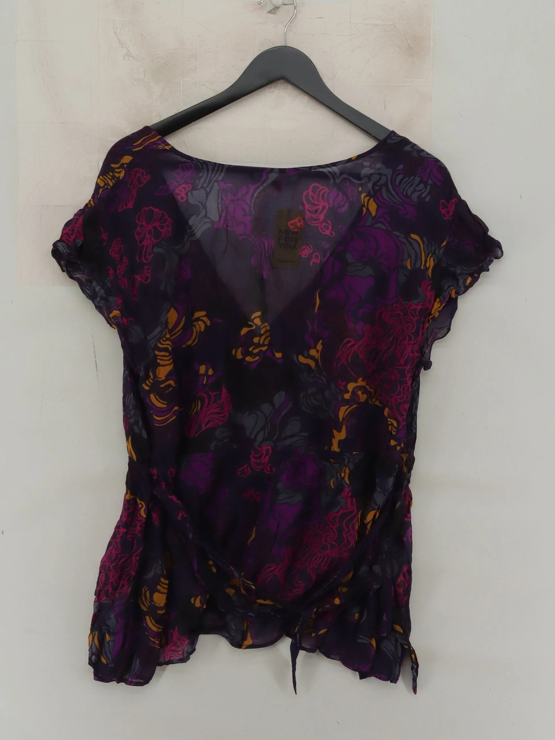 French Connection Women's Top L Multi 100% Lyocell Modal Basic - Image 2