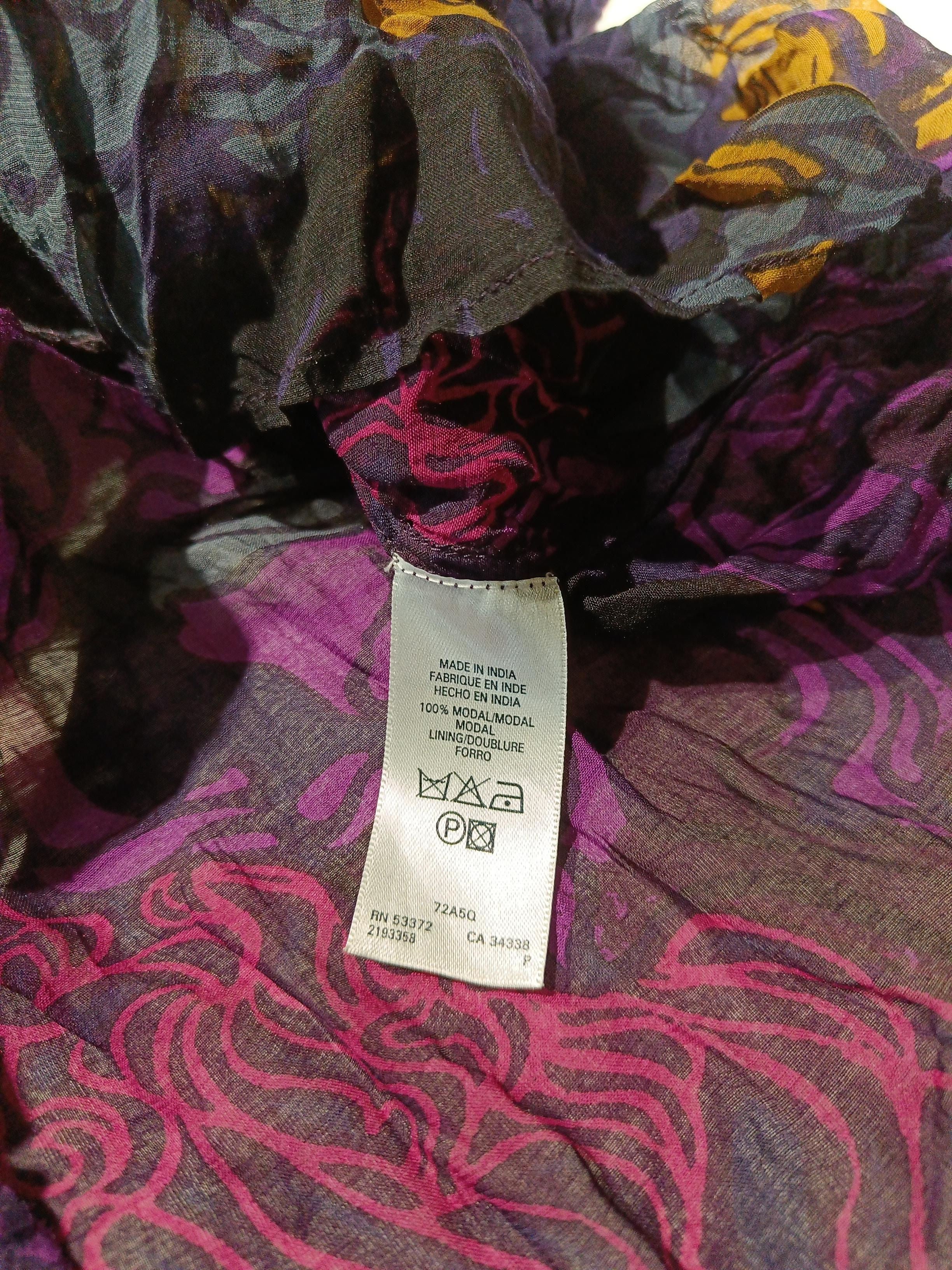 French Connection Women's Top L Multi 100% Lyocell Modal Basic - Image 6