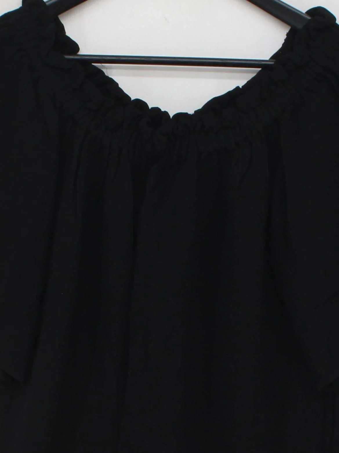 French Connection Women's Top M Black 100% Viscose Basic - Image 3