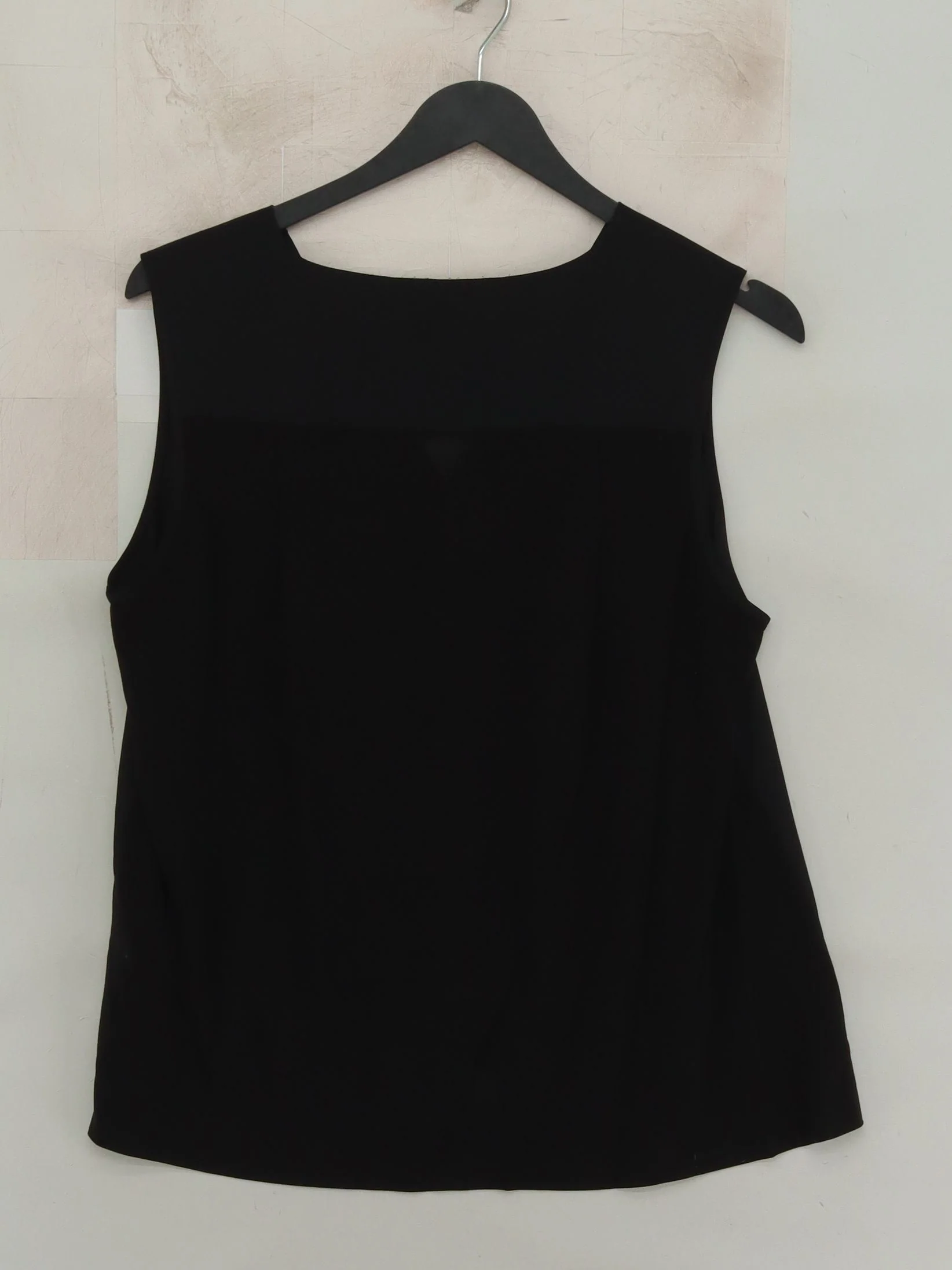 French Connection Women's Top M Black Polyester with Lyocell Modal Basic - Image 2
