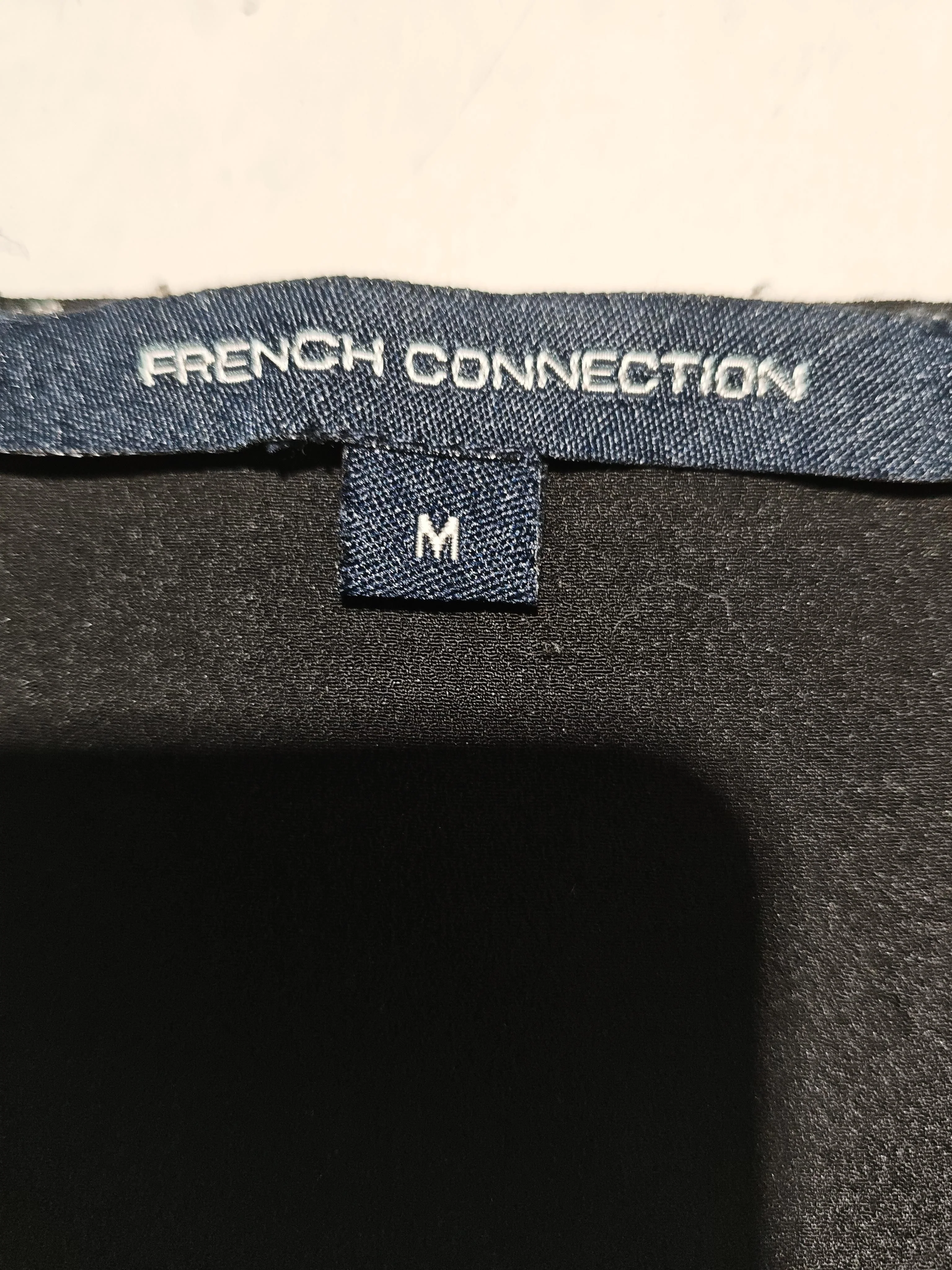 French Connection Women's Top M Black Polyester with Lyocell Modal Basic - Image 5