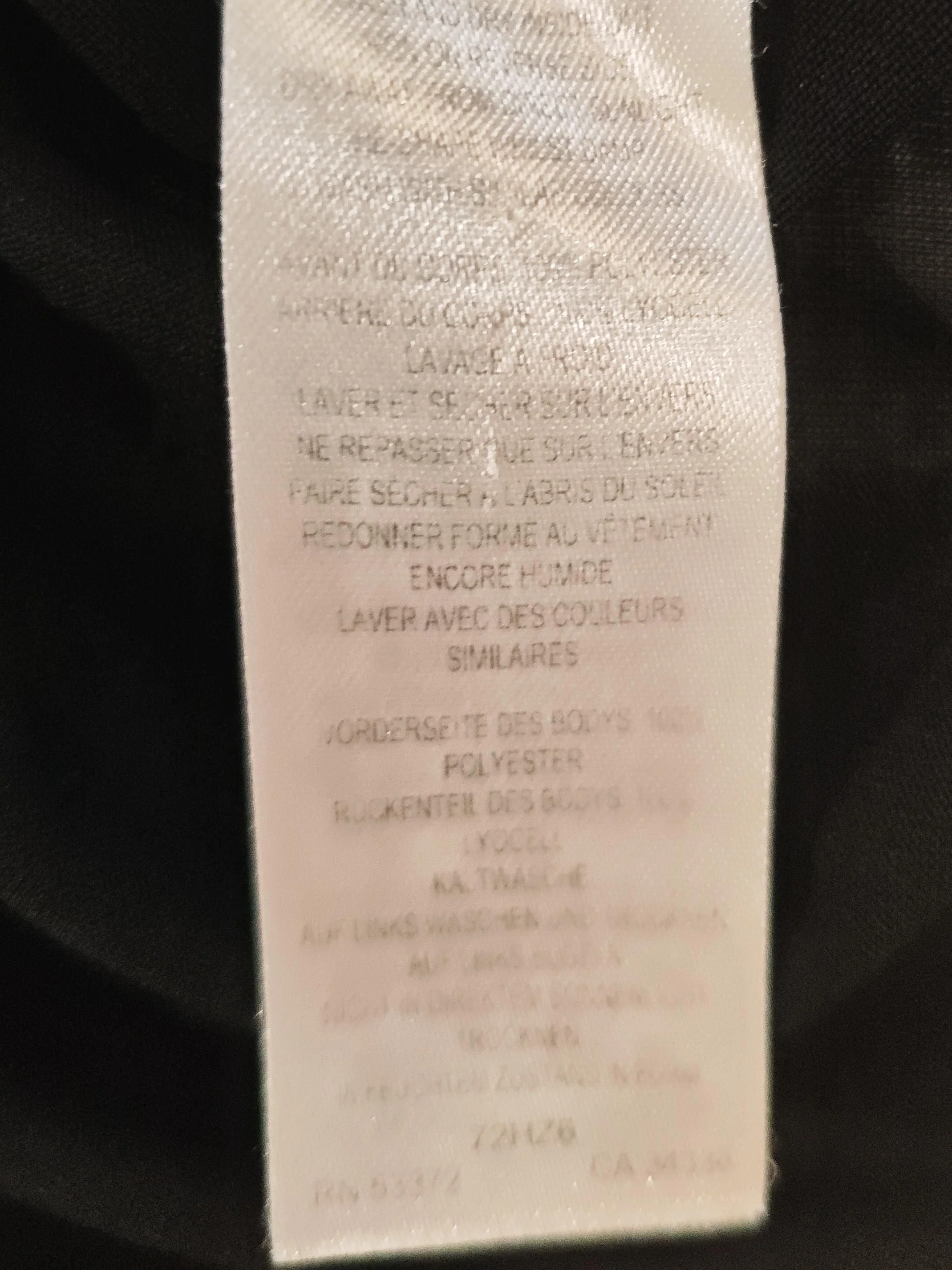 French Connection Women's Top M Black Polyester with Lyocell Modal Basic - Image 6
