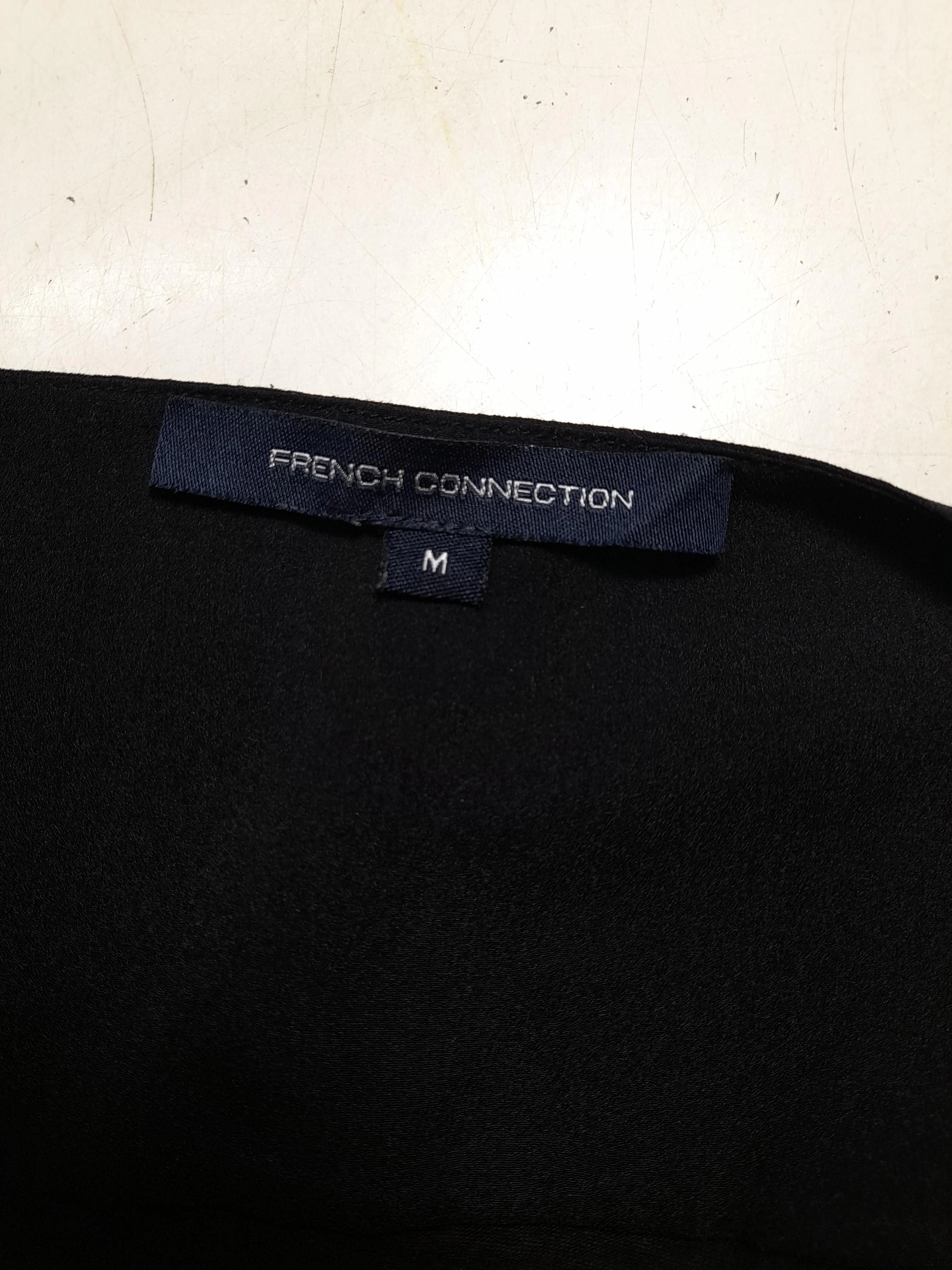 French Connection Women's Top M Black Polyester with Lyocell Modal Basic - Image 5