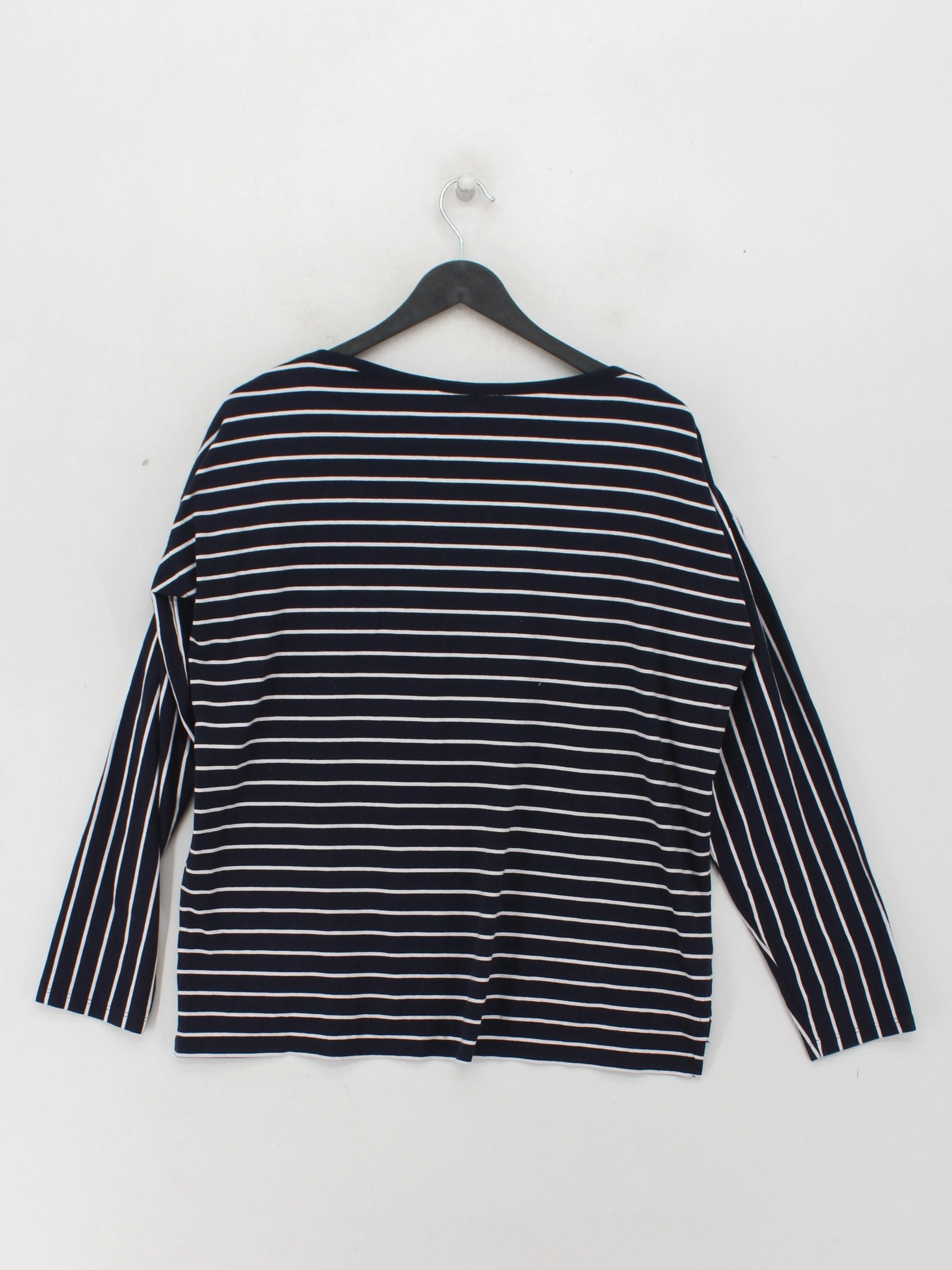 French Connection Women's Top M Blue Cotton with Elastane Basic - Image 2