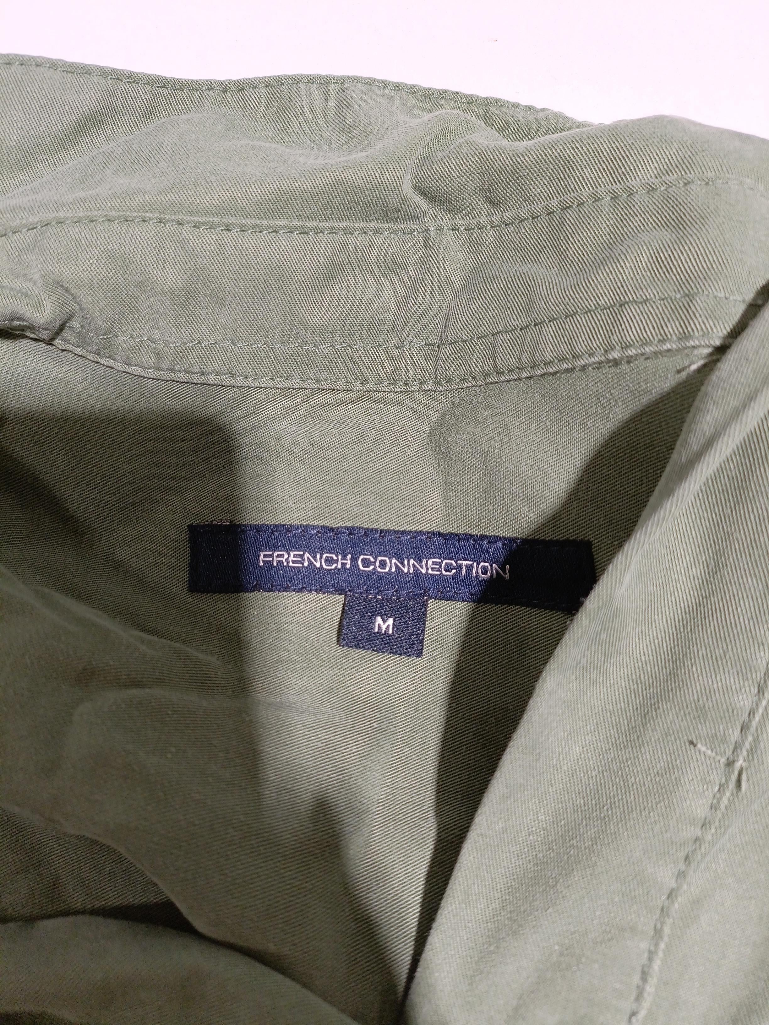 French Connection Women's Top M Green 100% Lyocell Modal Tunic - Image 5
