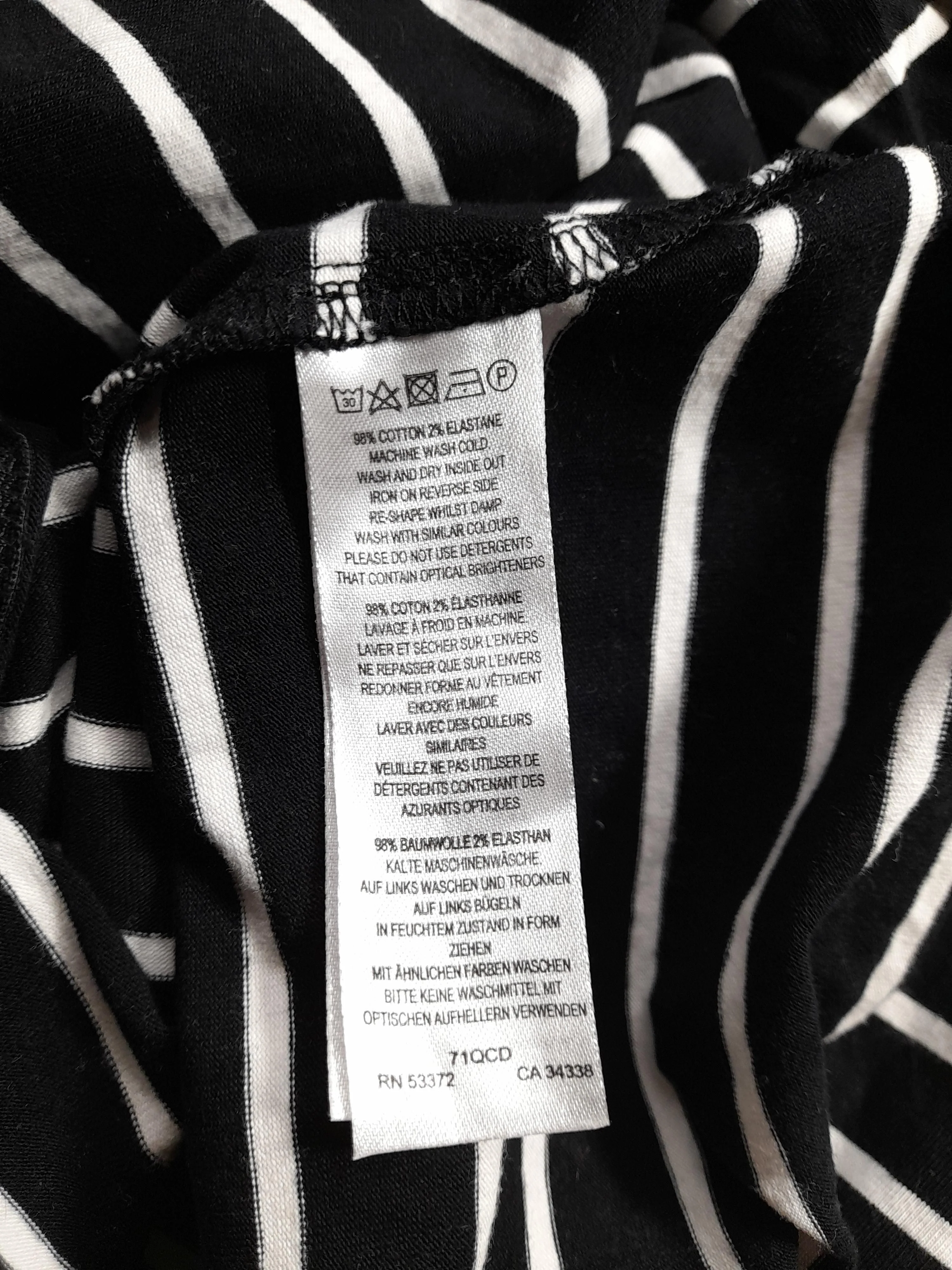 French Connection Women's Top M Multi Cotton with Elastane Basic - Image 6