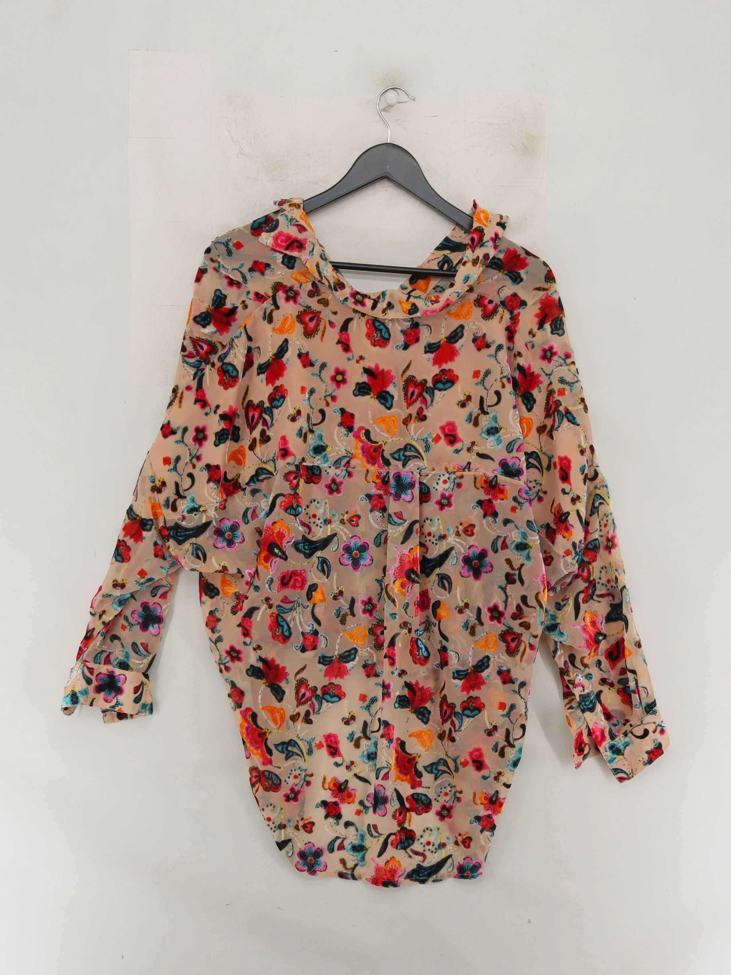 French Connection Women's Top M Multi Viscose with Polyamide, Polyester Basic - Image 2
