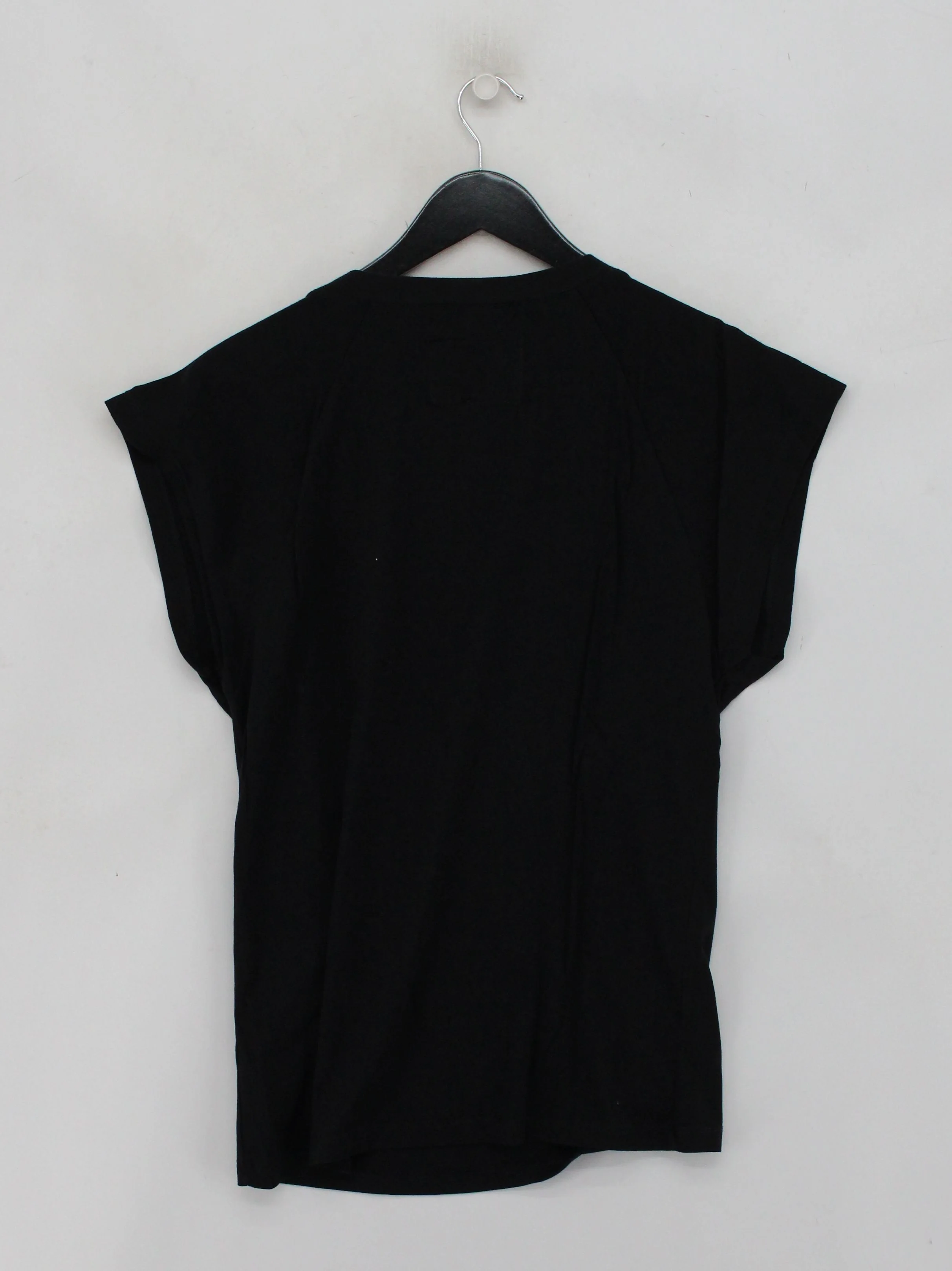 French Connection Women's Top S Black 100% Cotton Basic - Image 2