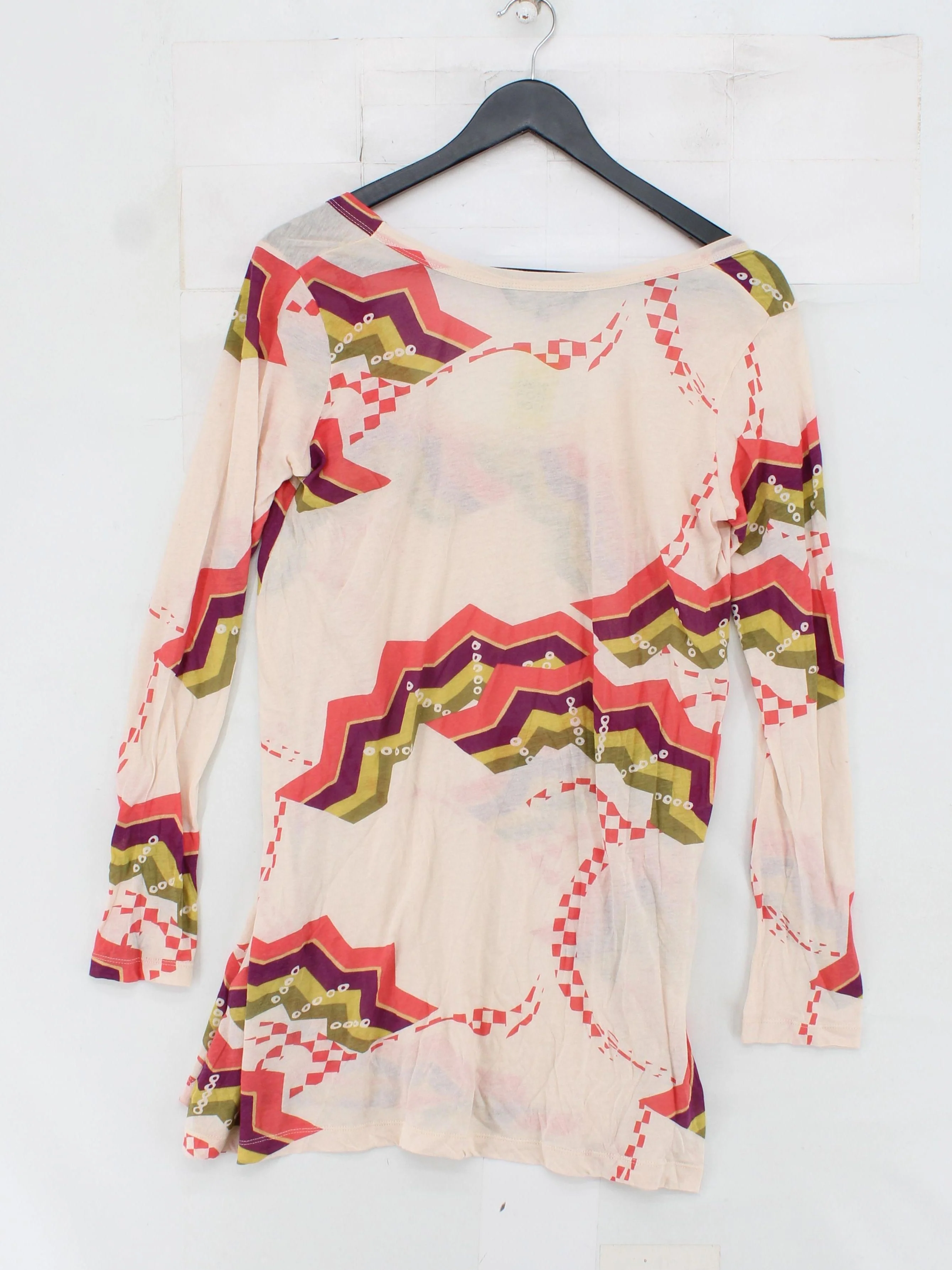 French Connection Women's Top S Multi 100% Cotton Basic - Image 2