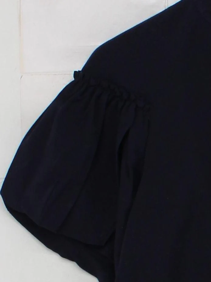 French Connection Women's Top UK 8 Black 100% Polyester Basic - Image 4