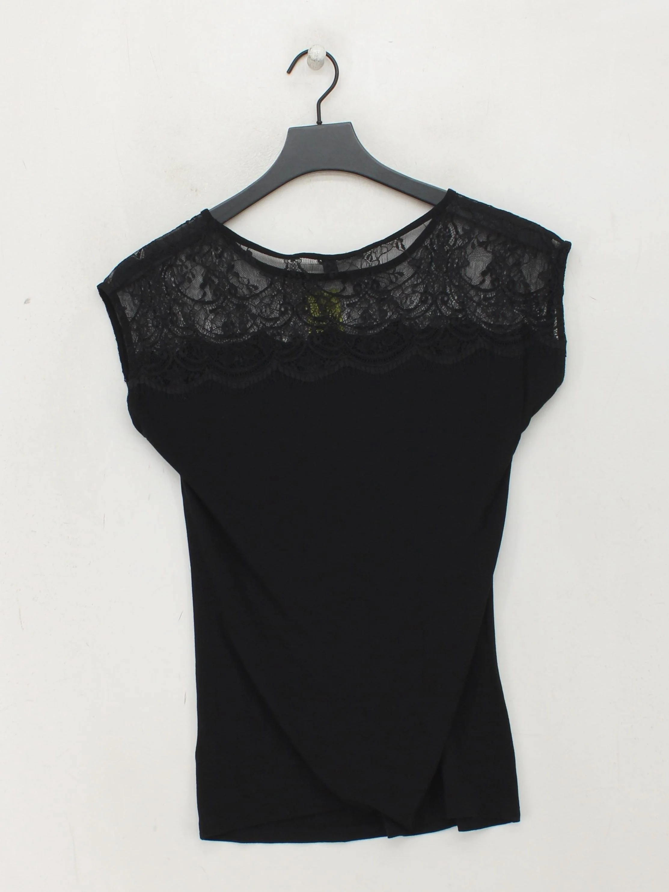French Connection Women's Top XS Black Viscose with Polyamide Basic - Image 2