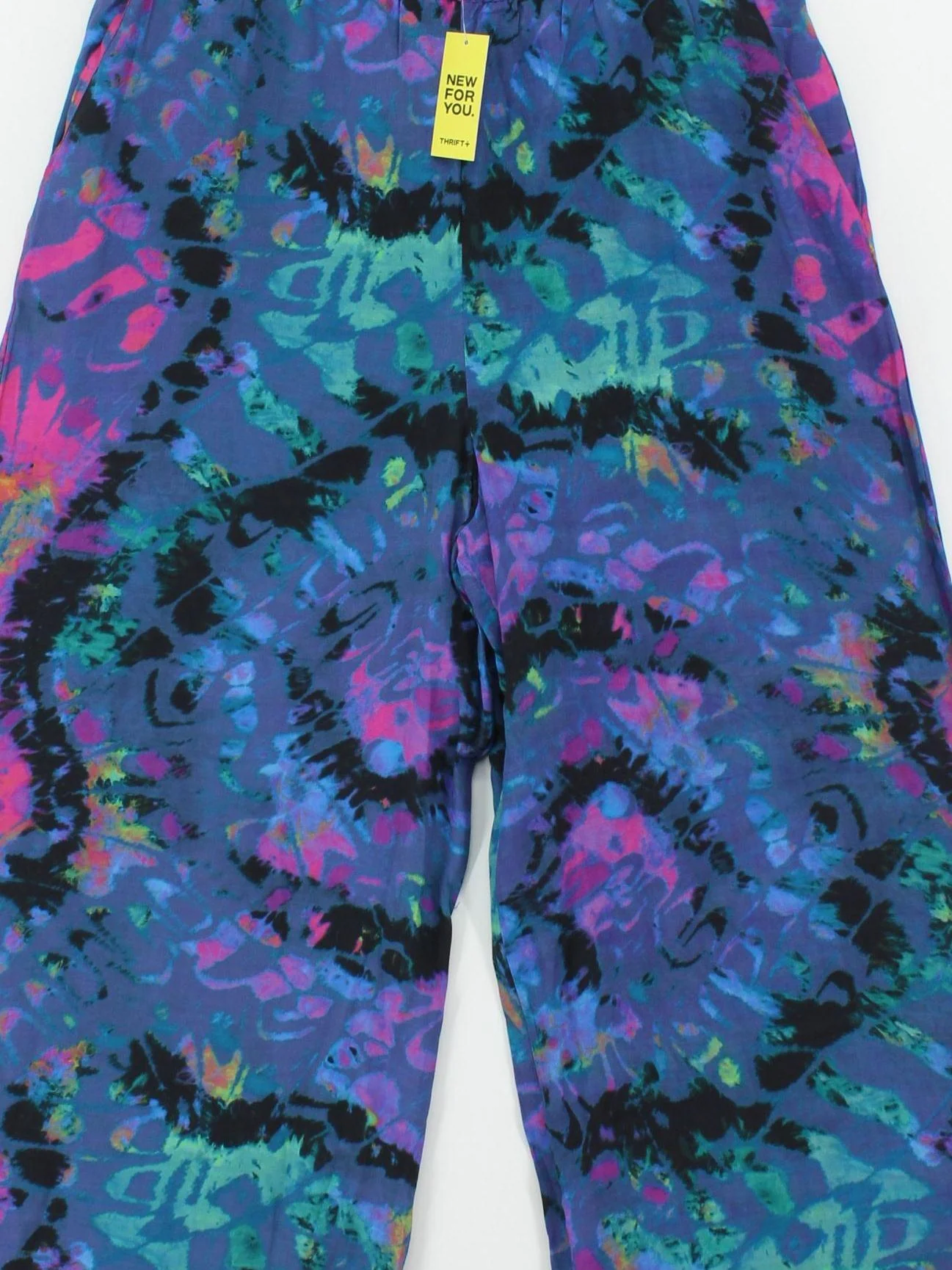 French Connection Women's Trousers L Multi 100% Viscose Wide-Leg Sweatpants - Image 3