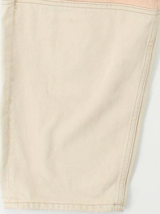 French Connection Women's Trousers M Cream 100% Cotton Tapered Chino - Image 4