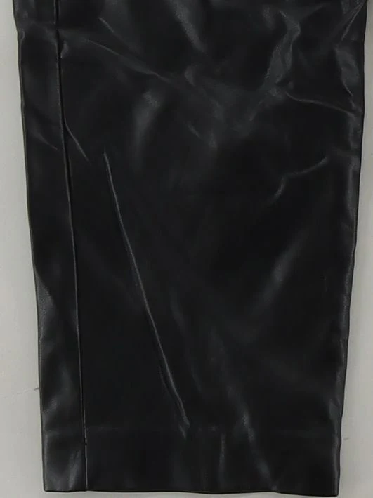 French Connection Women's Trousers S Black 100% Viscose Straight Cropped - Image 4