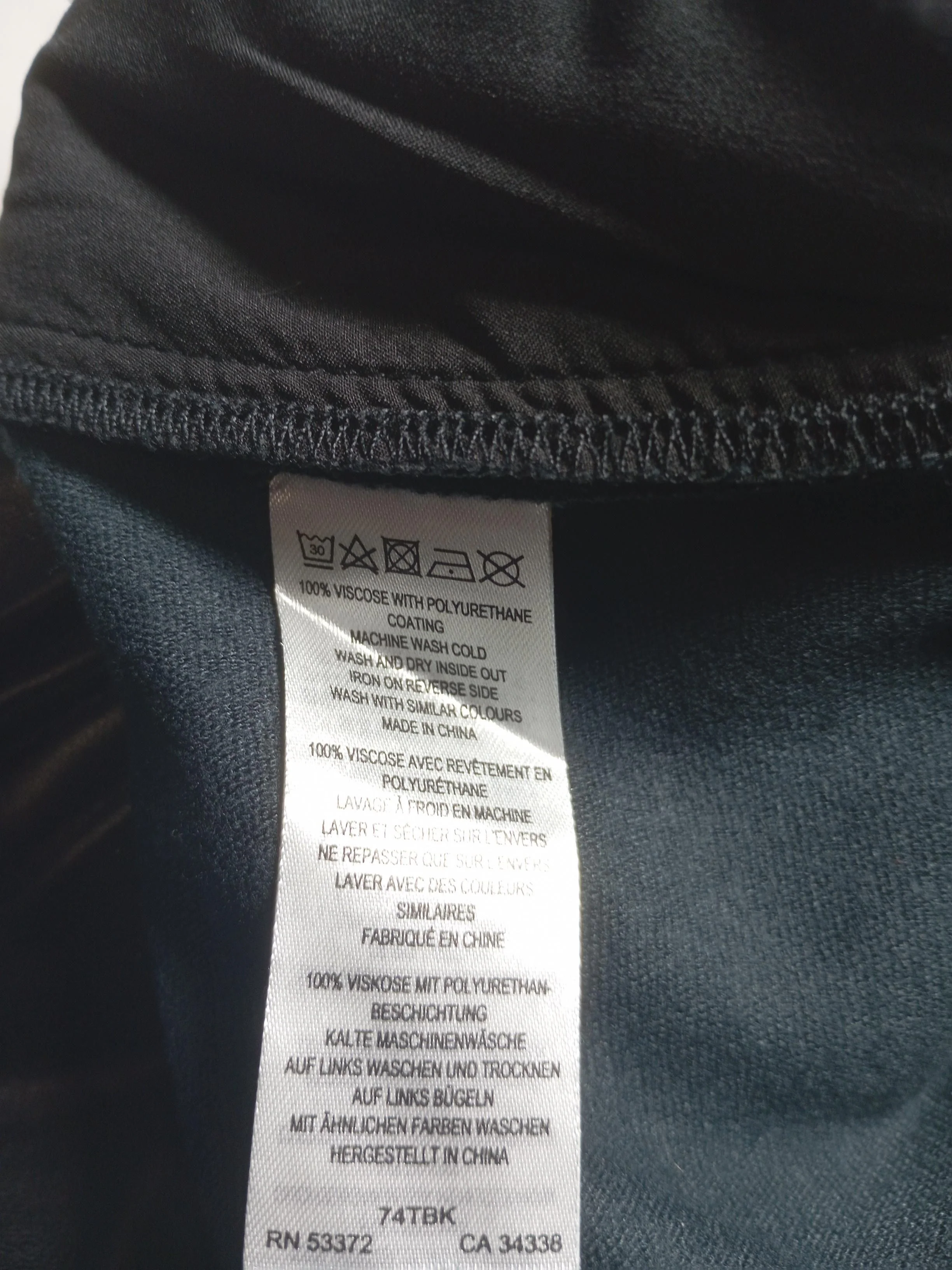 French Connection Women's Trousers S Black 100% Viscose Straight Cropped - Image 7