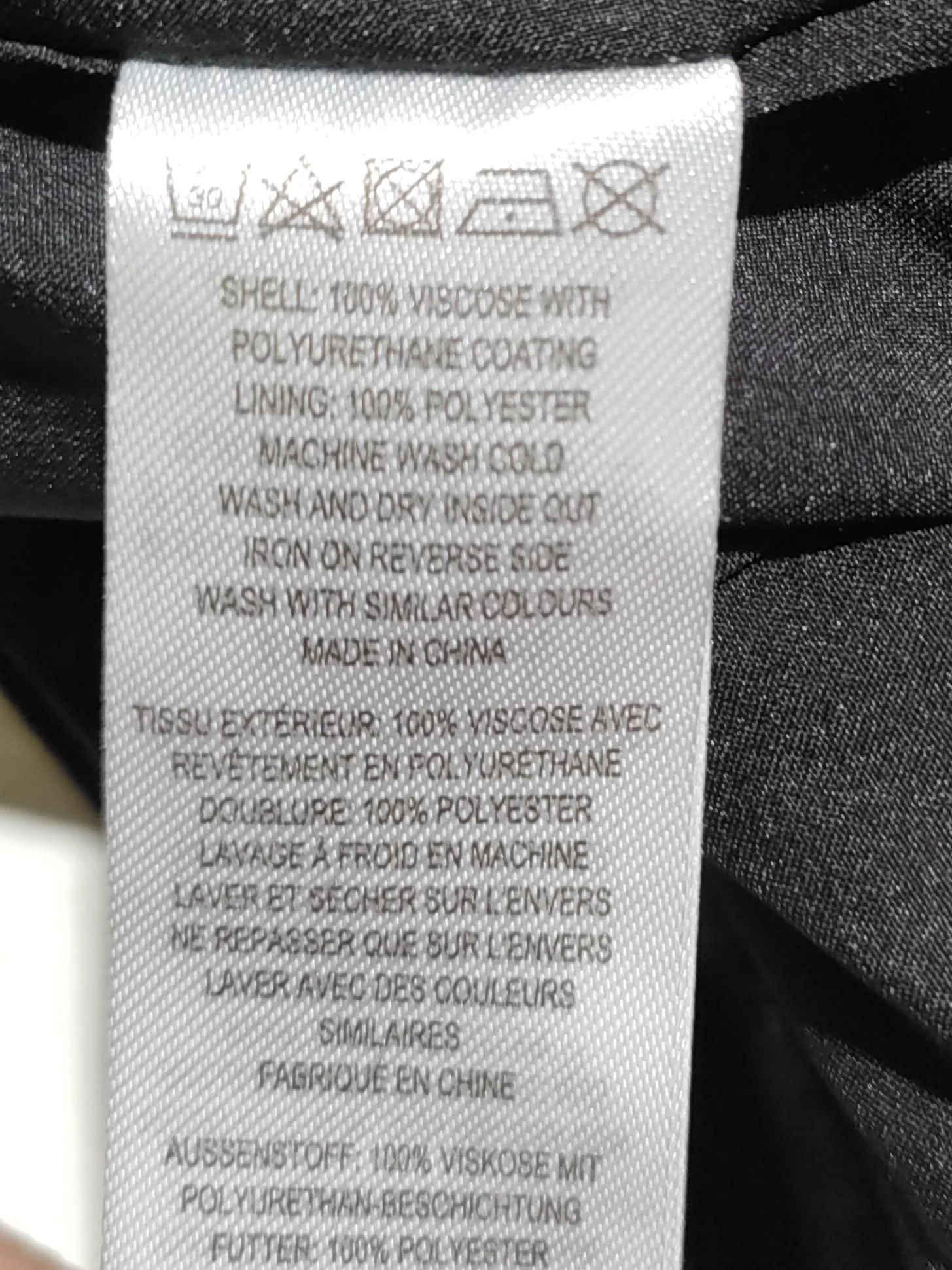 French Connection Women's Trousers S Black Viscose with Polyester Tapered Chino - Image 6