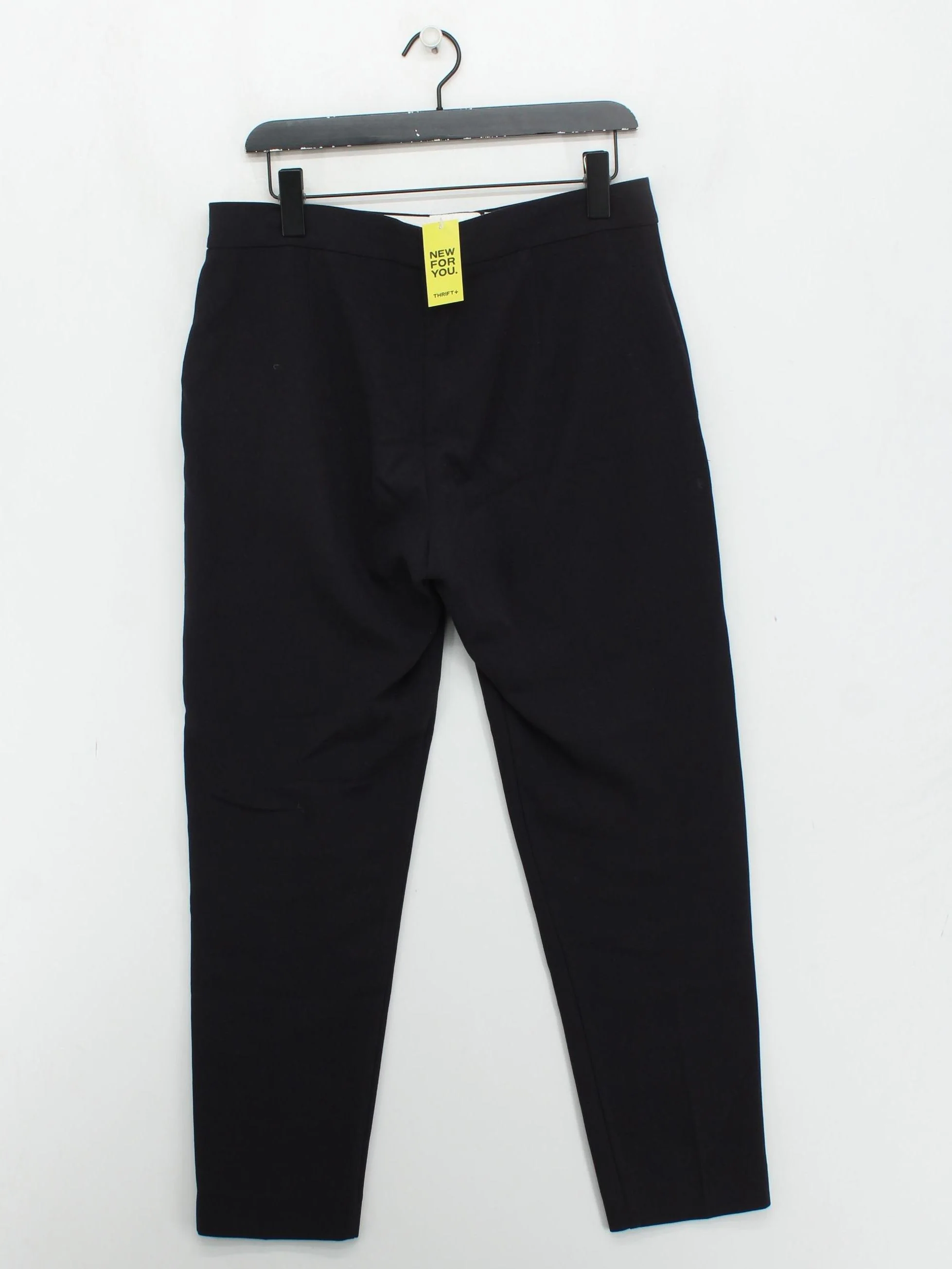 French Connection Women's Trousers UK 12 Black Polyester - Image 2