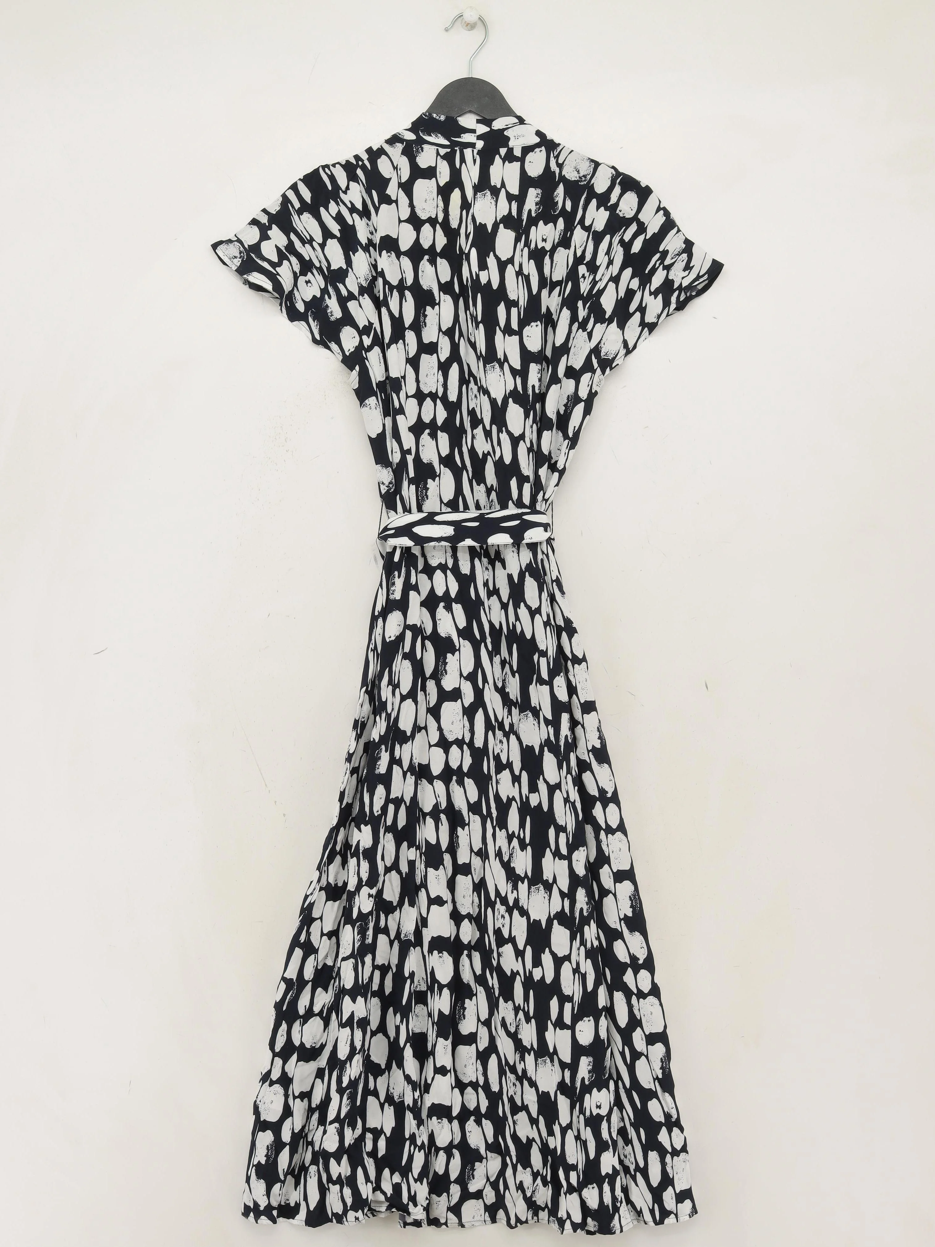 French Connection Wrap Maxi Dress UK10 in Black - Image 2