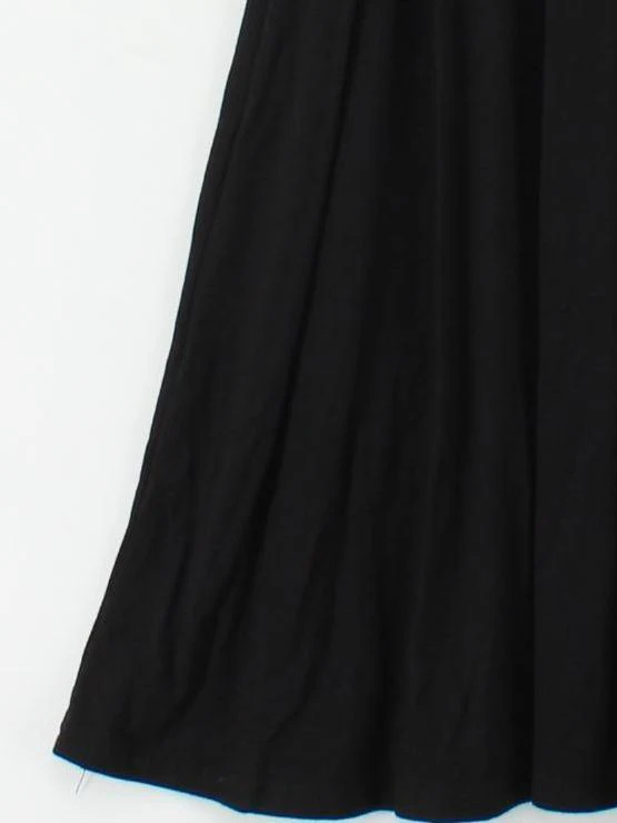 French Connection Wrap Midi Dress UK10 in Black - Image 4