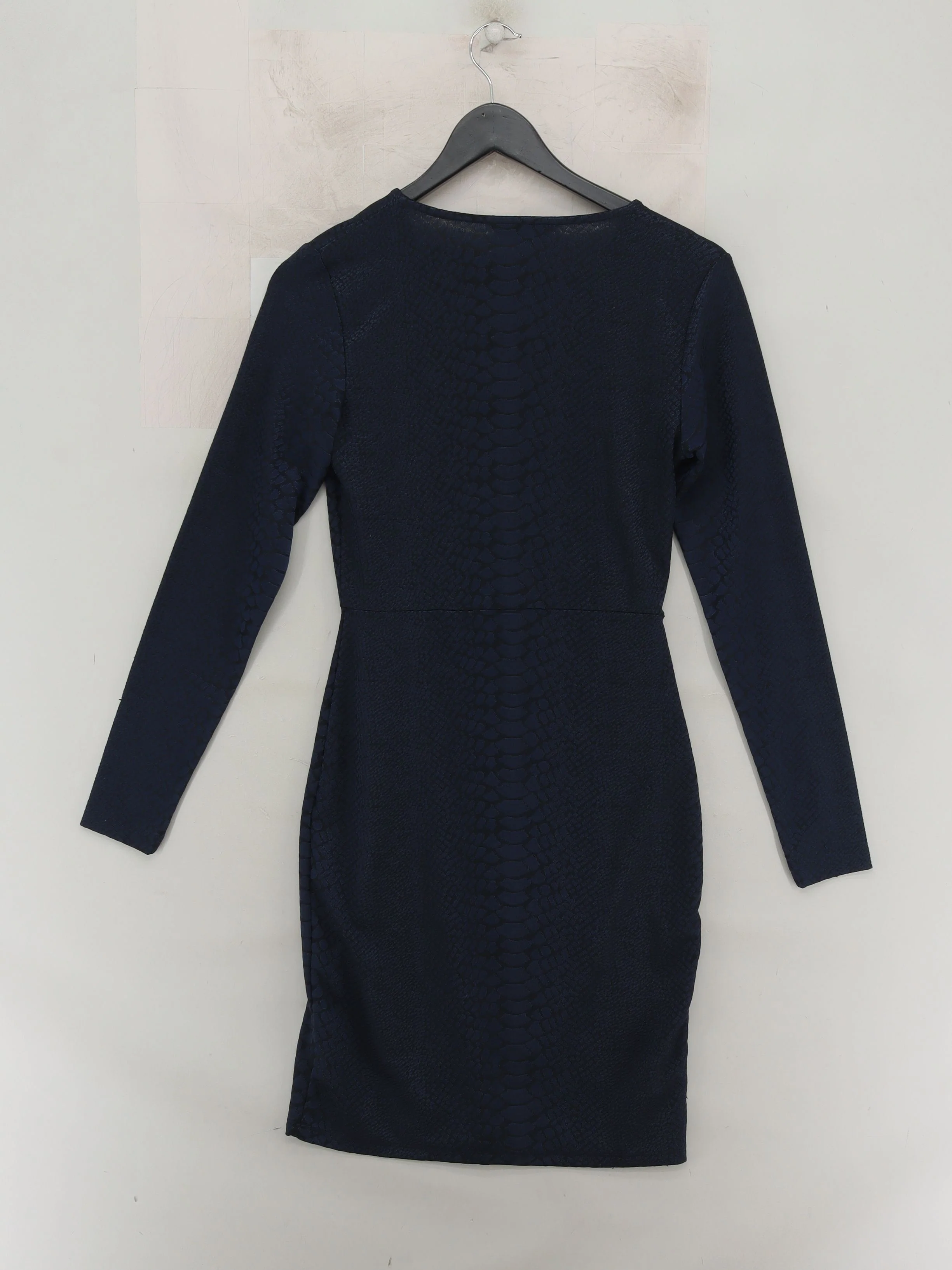 French Connection Wrap Mini Dress in Blue - Image 2