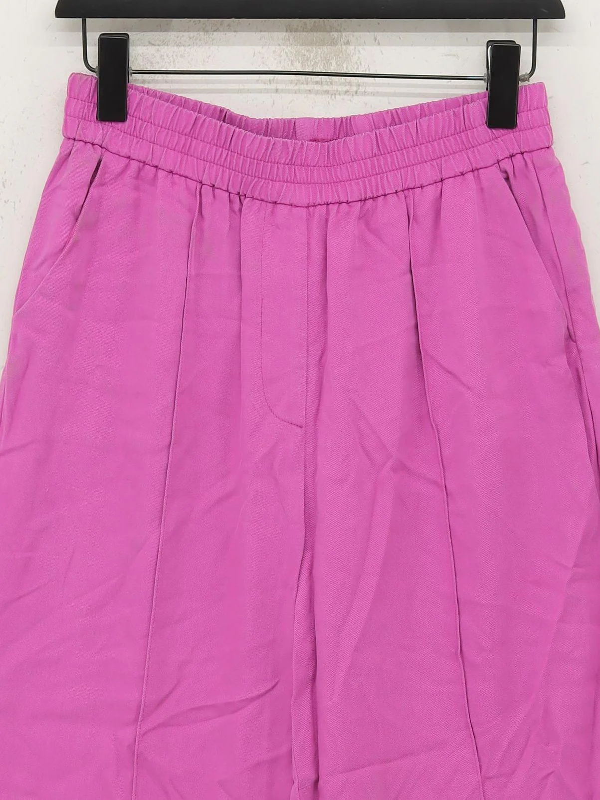 Frnch Women's Trousers M Pink 100% Other Wide-Leg Chino - Image 3