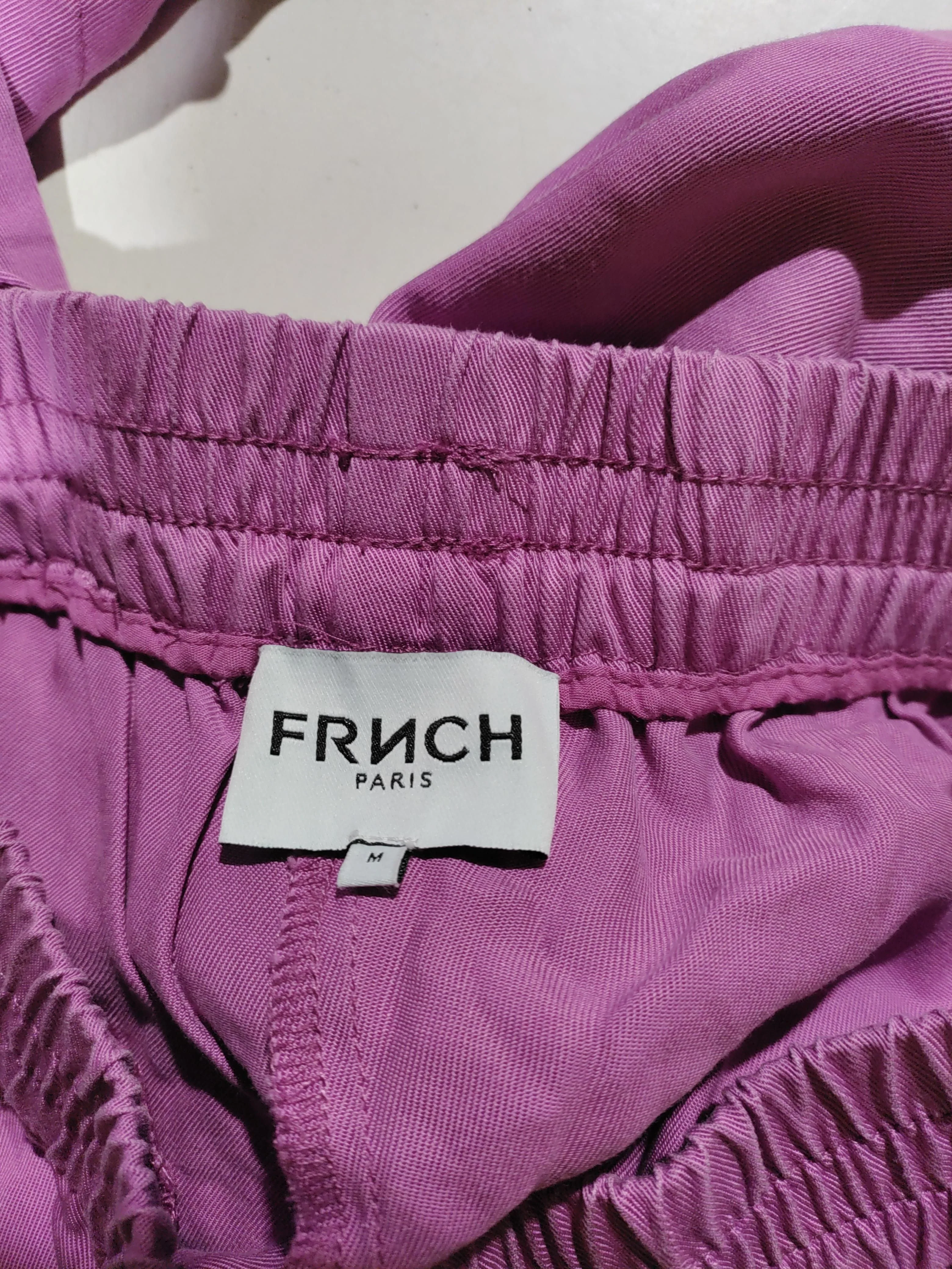 Frnch Women's Trousers M Pink 100% Other Wide-Leg Chino - Image 6