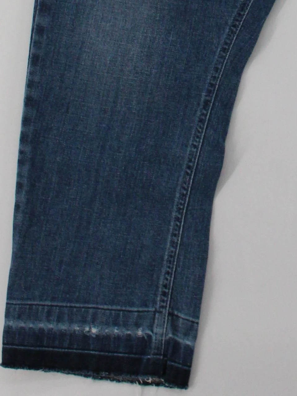 FUNKY STAFF Women's Jeans M Blue 100% Lyocell Modal Cropped - Image 4