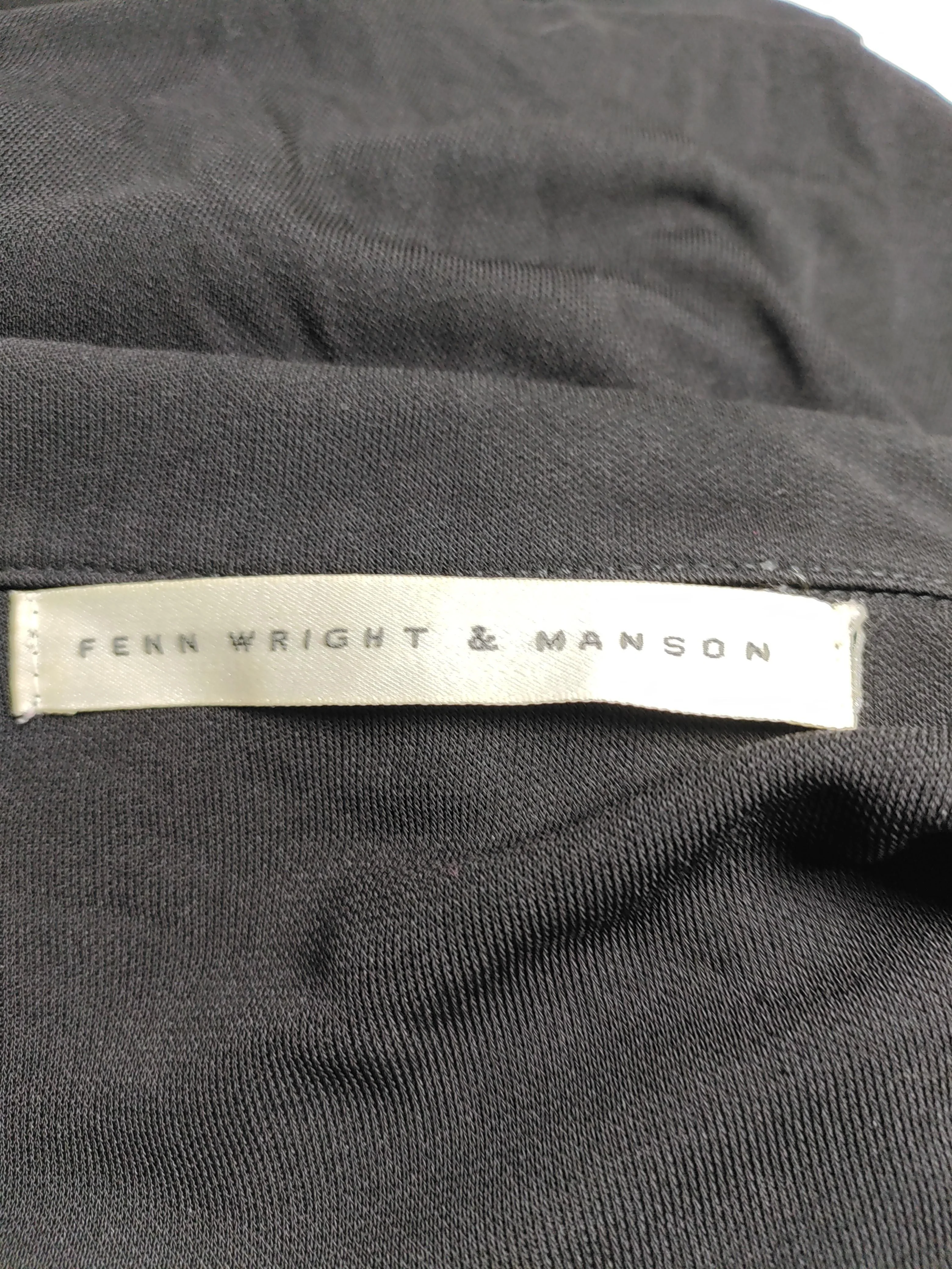 FWM (Fenn Wright Manson) Overcoat jacket black - Image 5