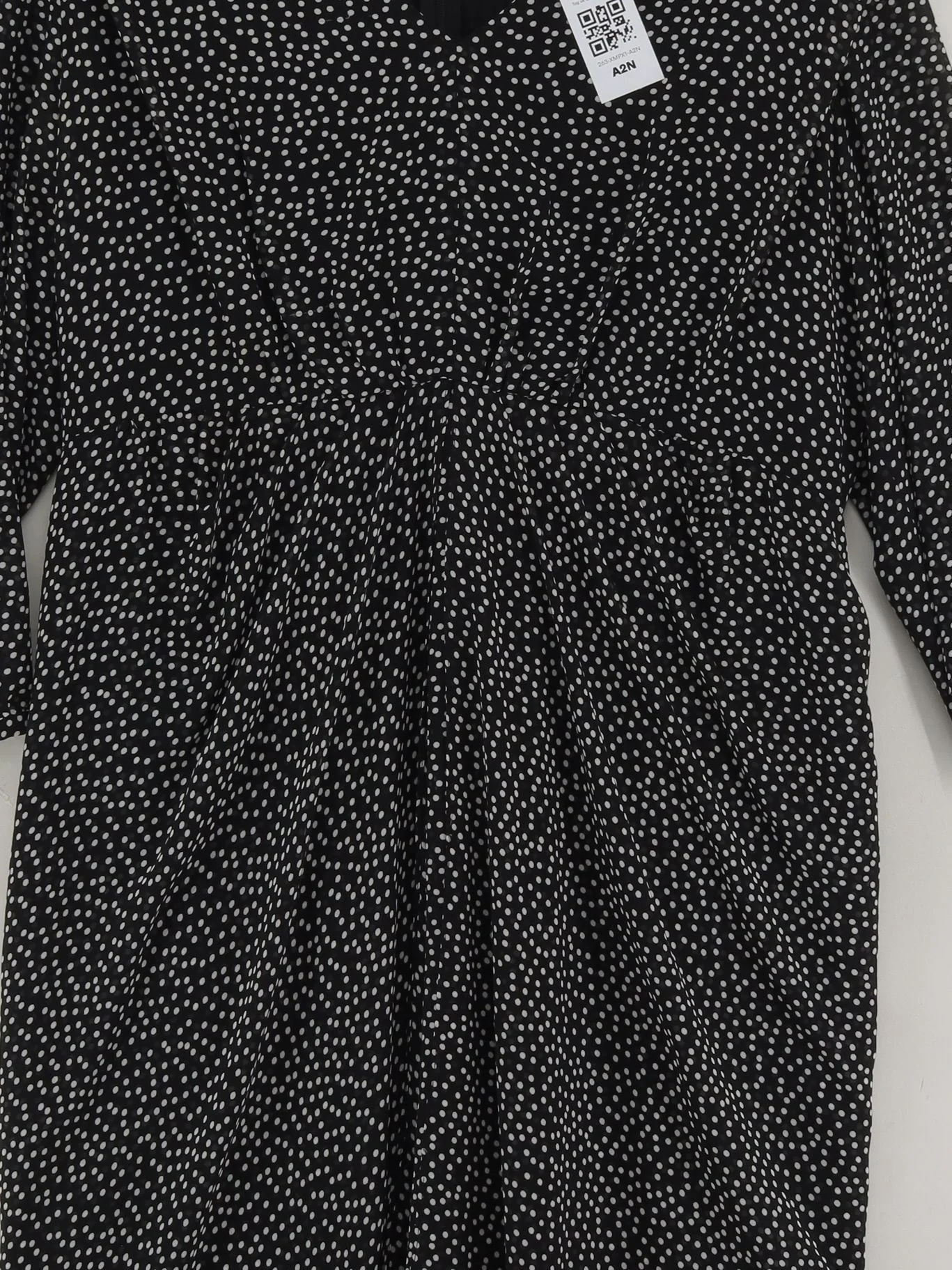 FWM (Fenn Wright Manson) Shirt Mini Dress UK16 in Black - Image 3