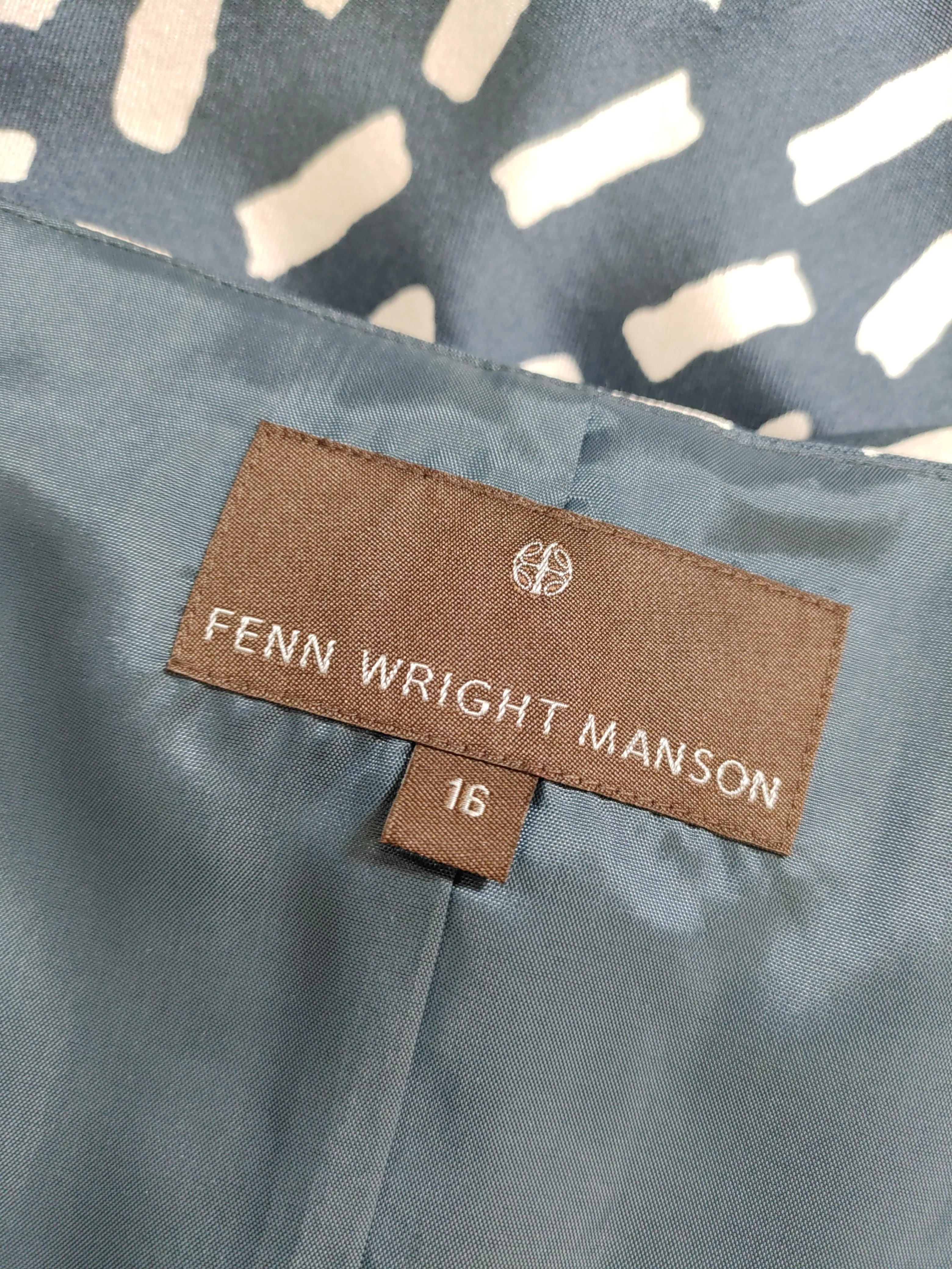FWM (Fenn Wright Manson) T-Shirt Midi Dress UK16 in Blue - Image 5