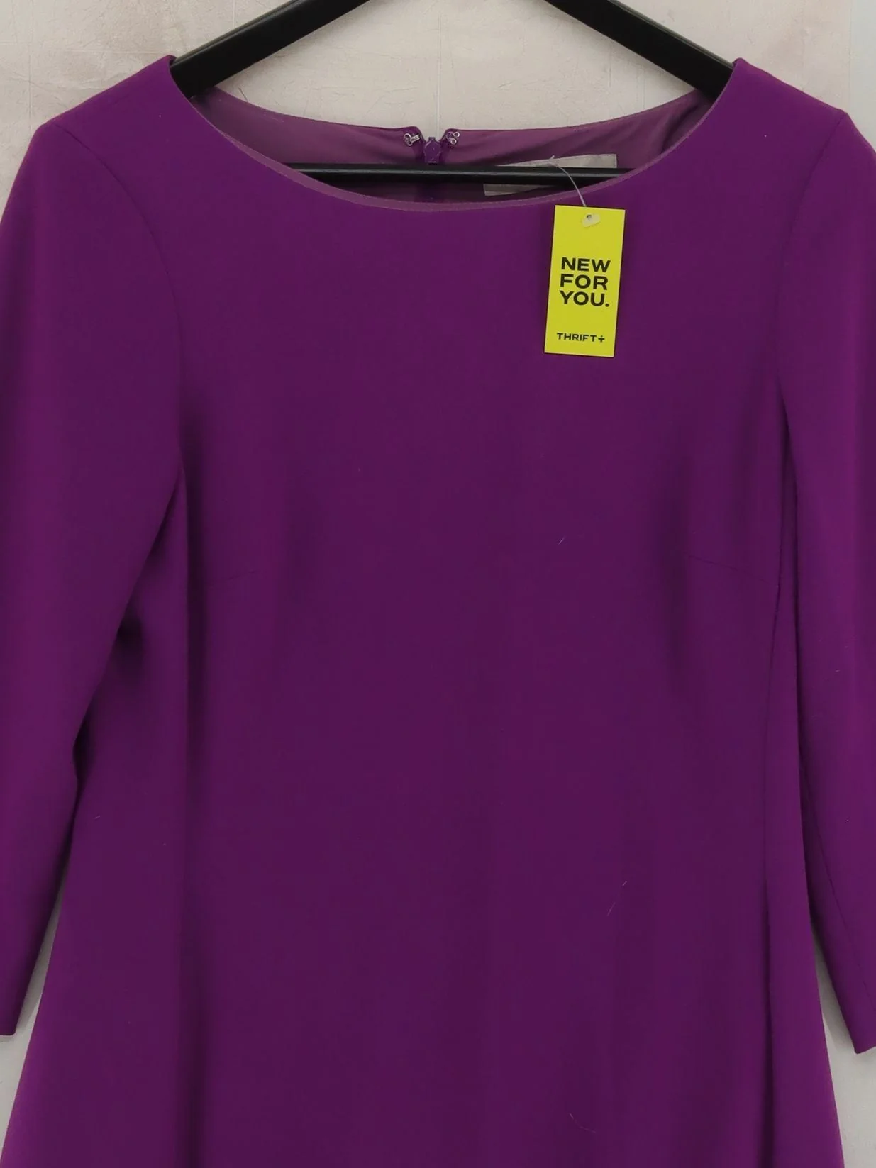 FWM (Fenn Wright Manson) T-Shirt Mini Dress UK10 in Purple - Image 3