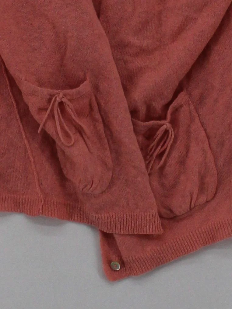 FWM (Fenn Wright Manson) Women's Cardigan S Pink Linen - Image 4