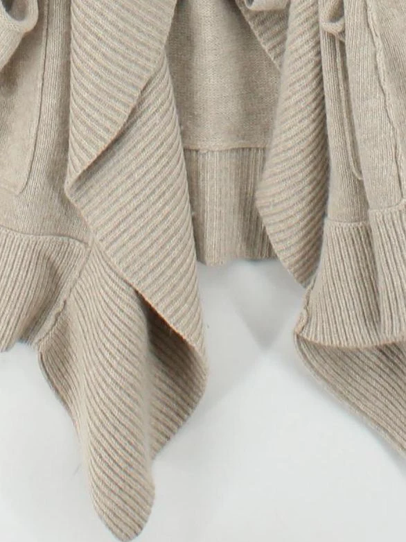 FWM (Fenn Wright Manson) Women's Cardigan UK 12 Cream Cotton - Image 4