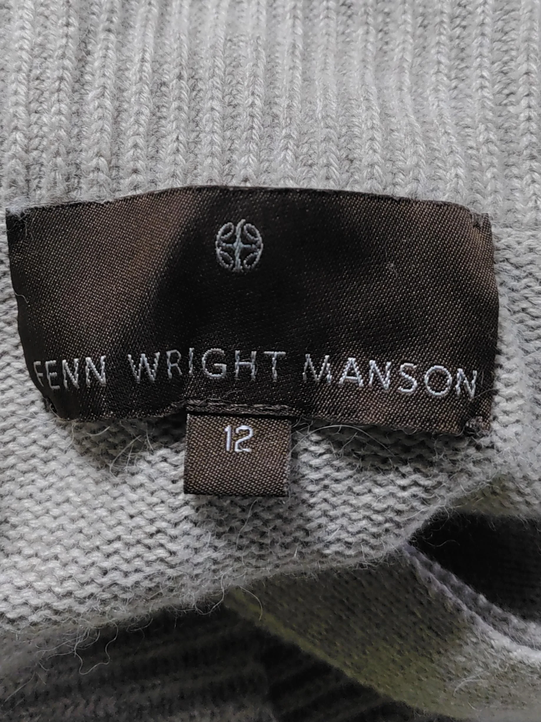 FWM (Fenn Wright Manson) Women's Cardigan UK 12 Cream Cotton - Image 6