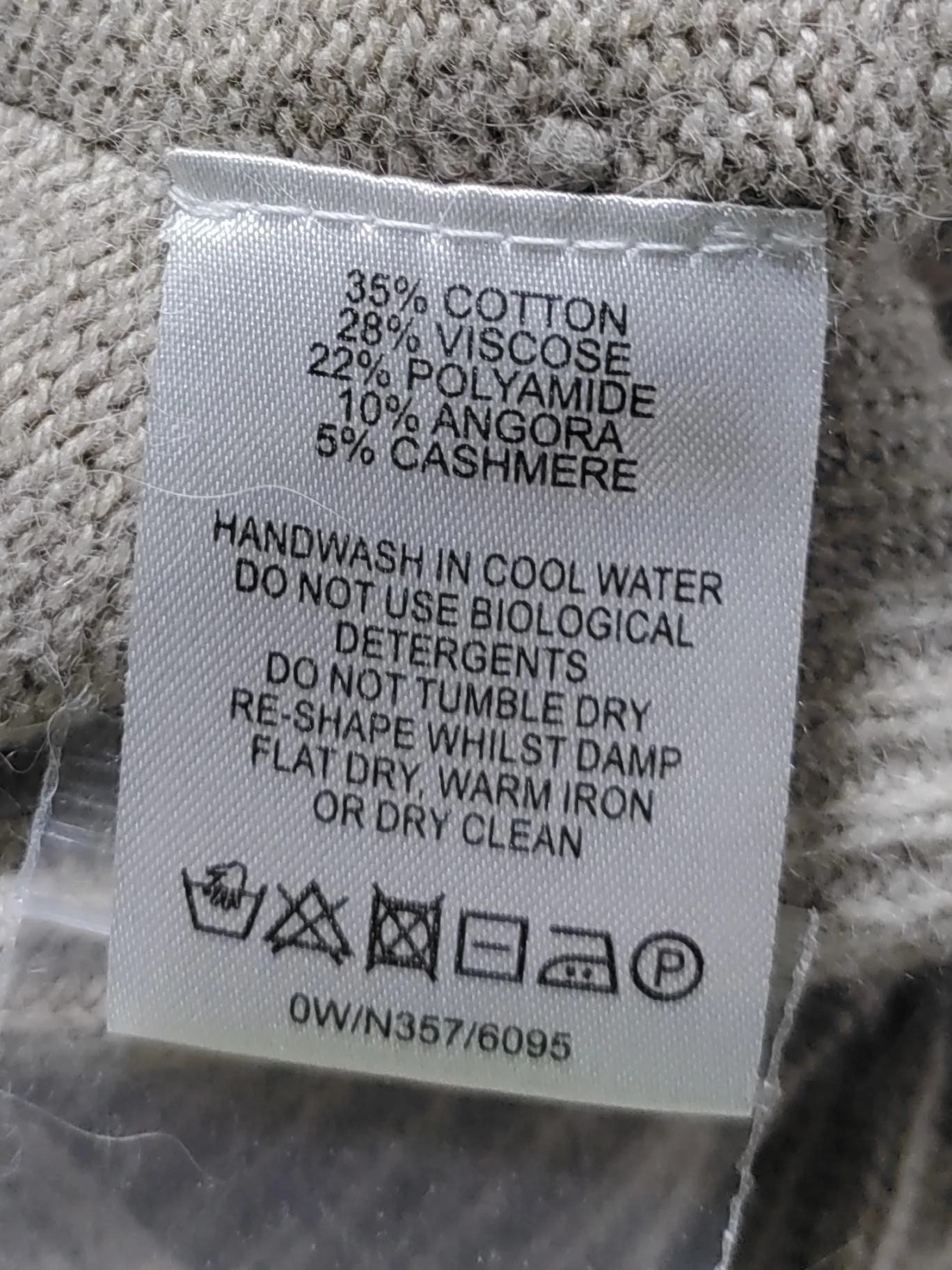 FWM (Fenn Wright Manson) Women's Cardigan UK 12 Cream Cotton - Image 7