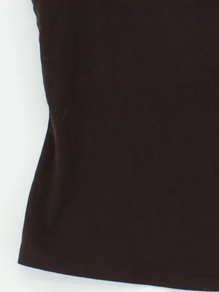 FWM (Fenn Wright Manson) Women's T-Shirt UK 10 Brown Cotton with Elastane Basic - Image 4