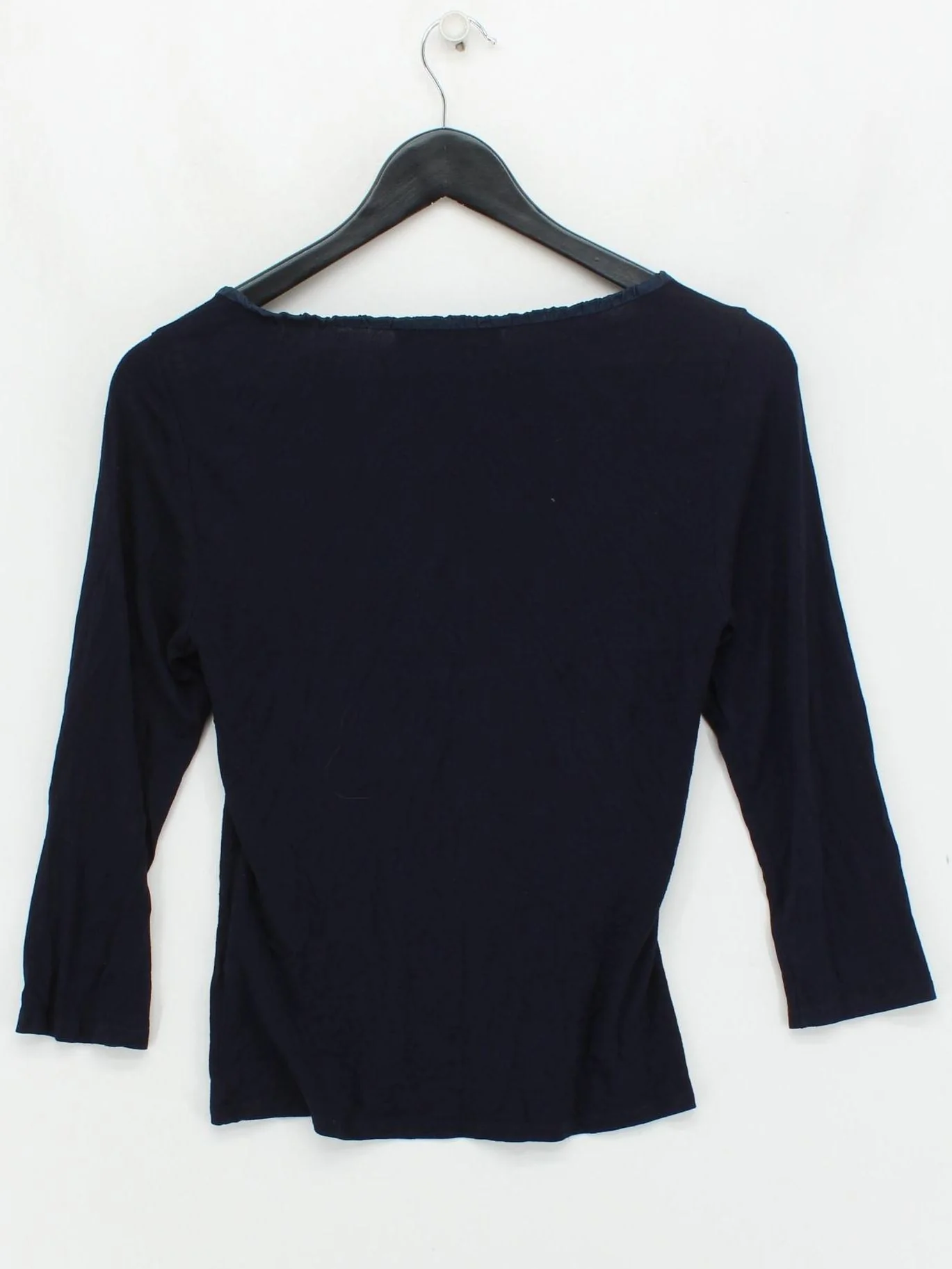FWM (Fenn Wright Manson) Women's Top UK 10 Blue Viscose - Image 2
