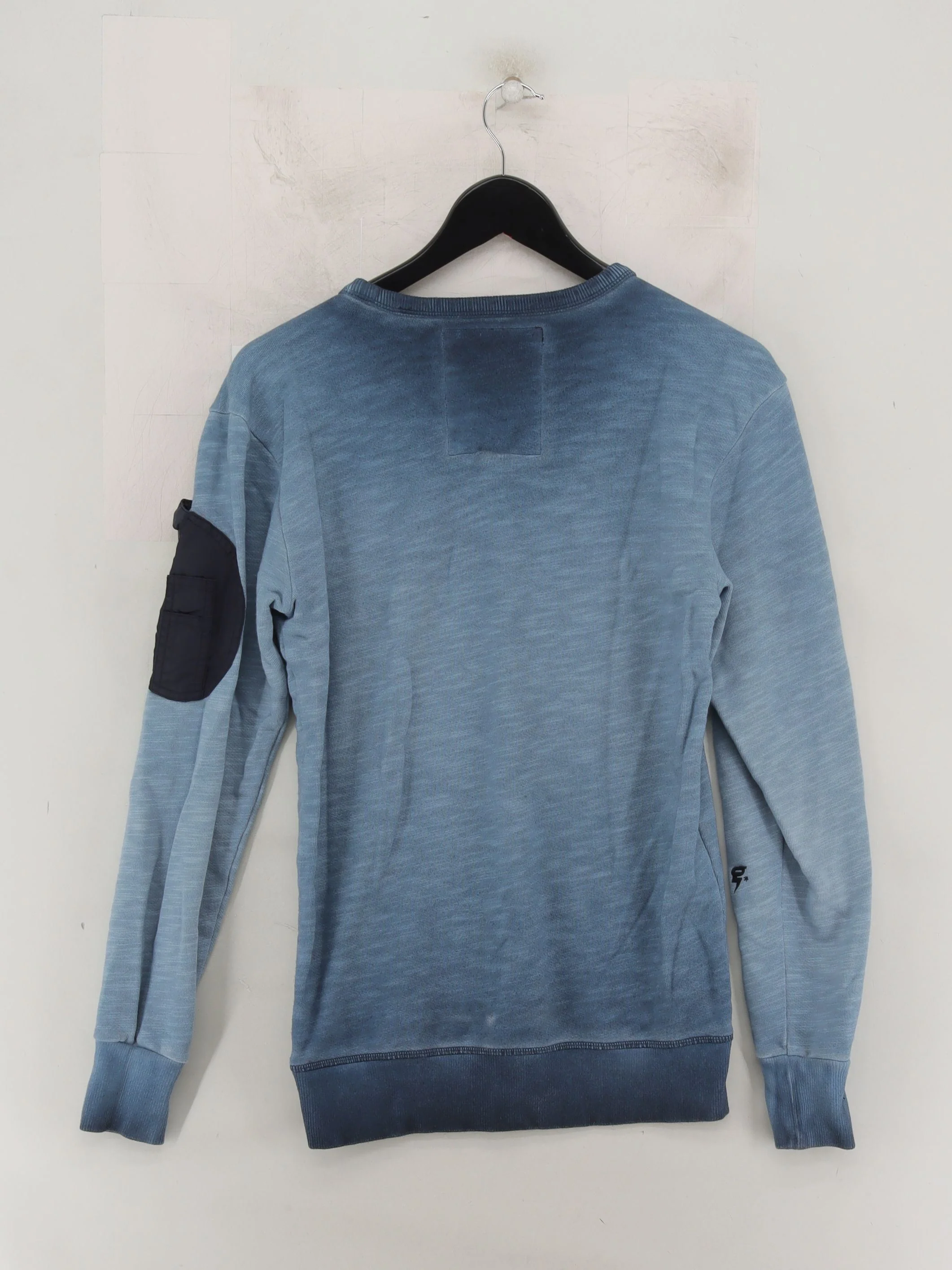 G-Star Raw Men's Hoodie XXS Blue Cotton with Elastane Pullover - Image 2