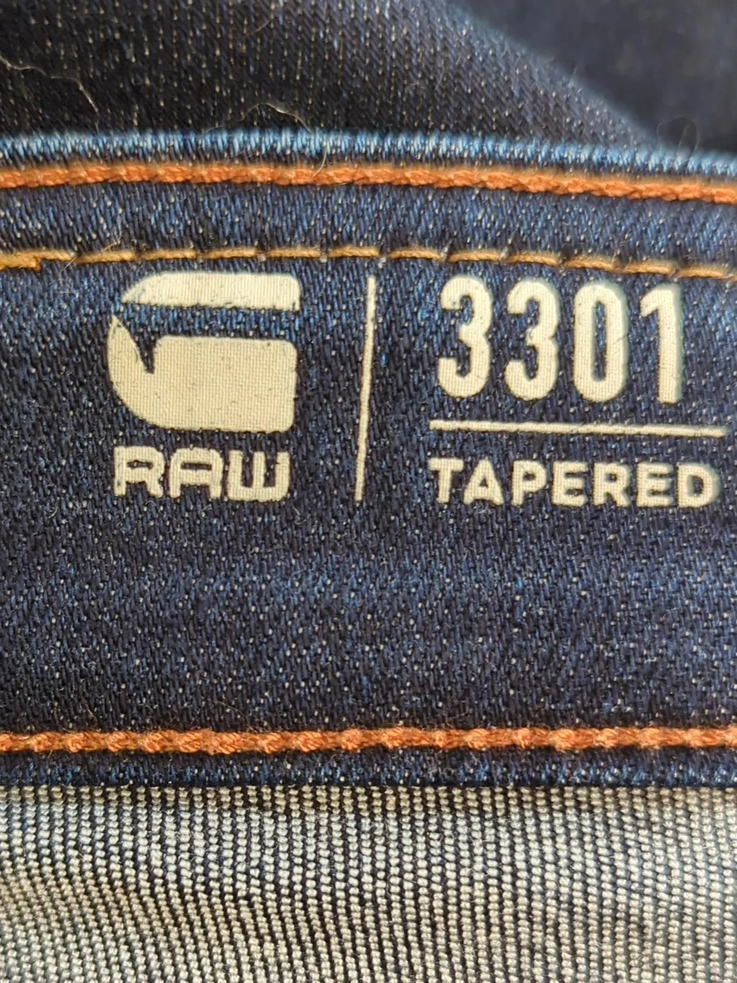 G-Star Raw Men's Jeans W 32 in Blue Cotton with Polyester, Elastane Straight - Image 5