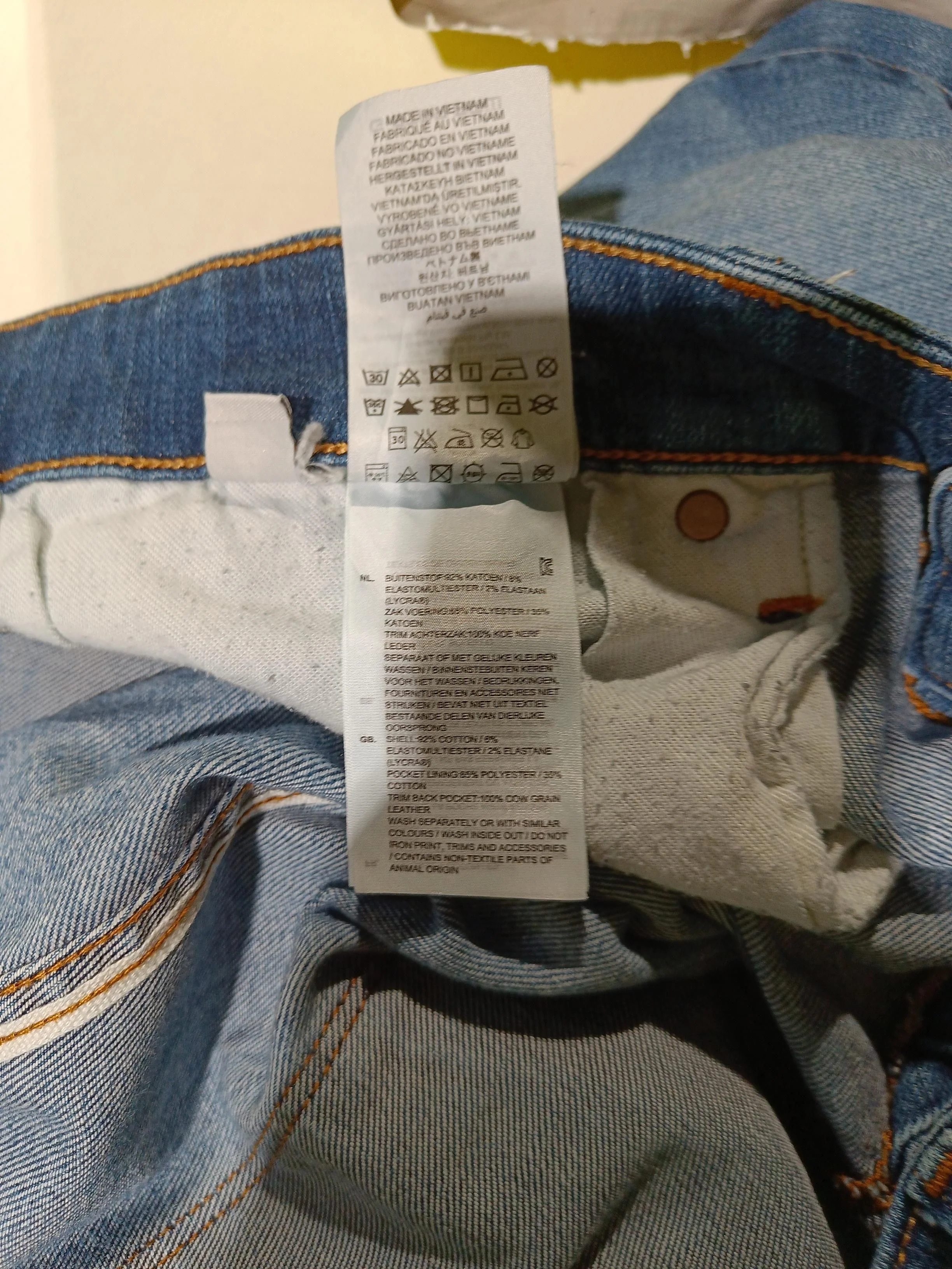 G-Star Raw Men's Jeans W 36 in Blue Cotton with Elastane Straight - Image 8