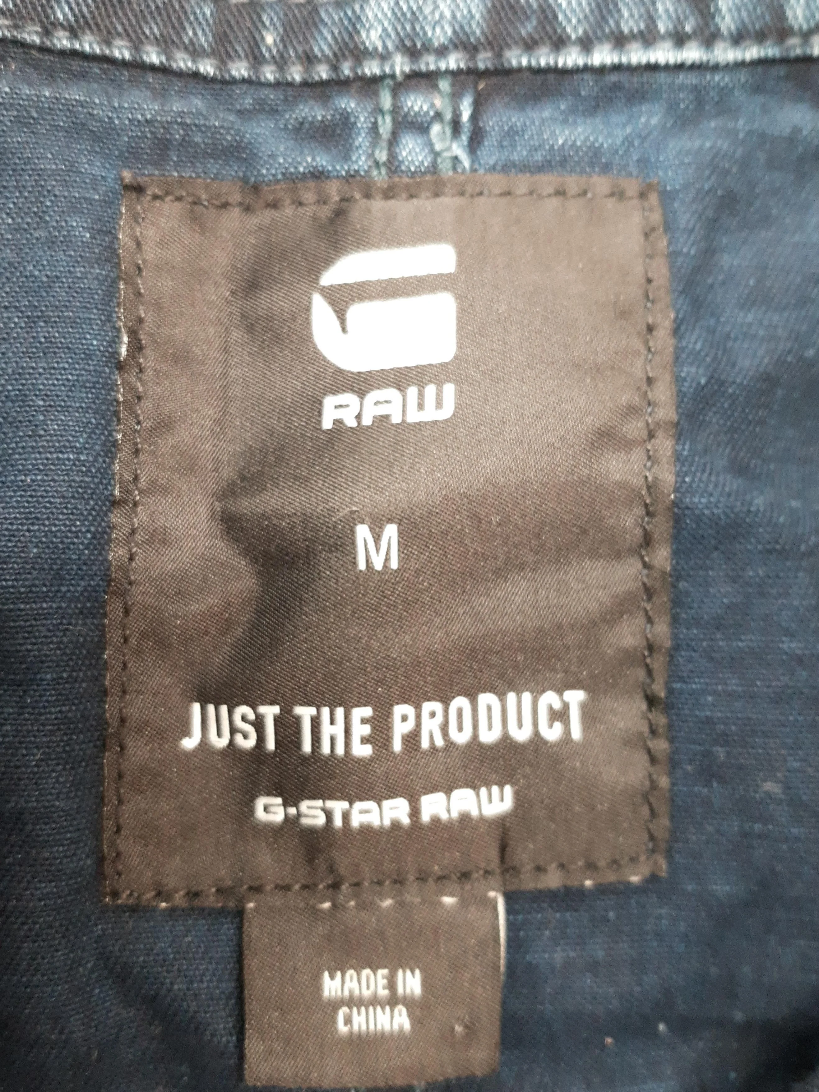 G-Star Raw Men's Shirt M Blue 100% Cotton Basic - Image 5