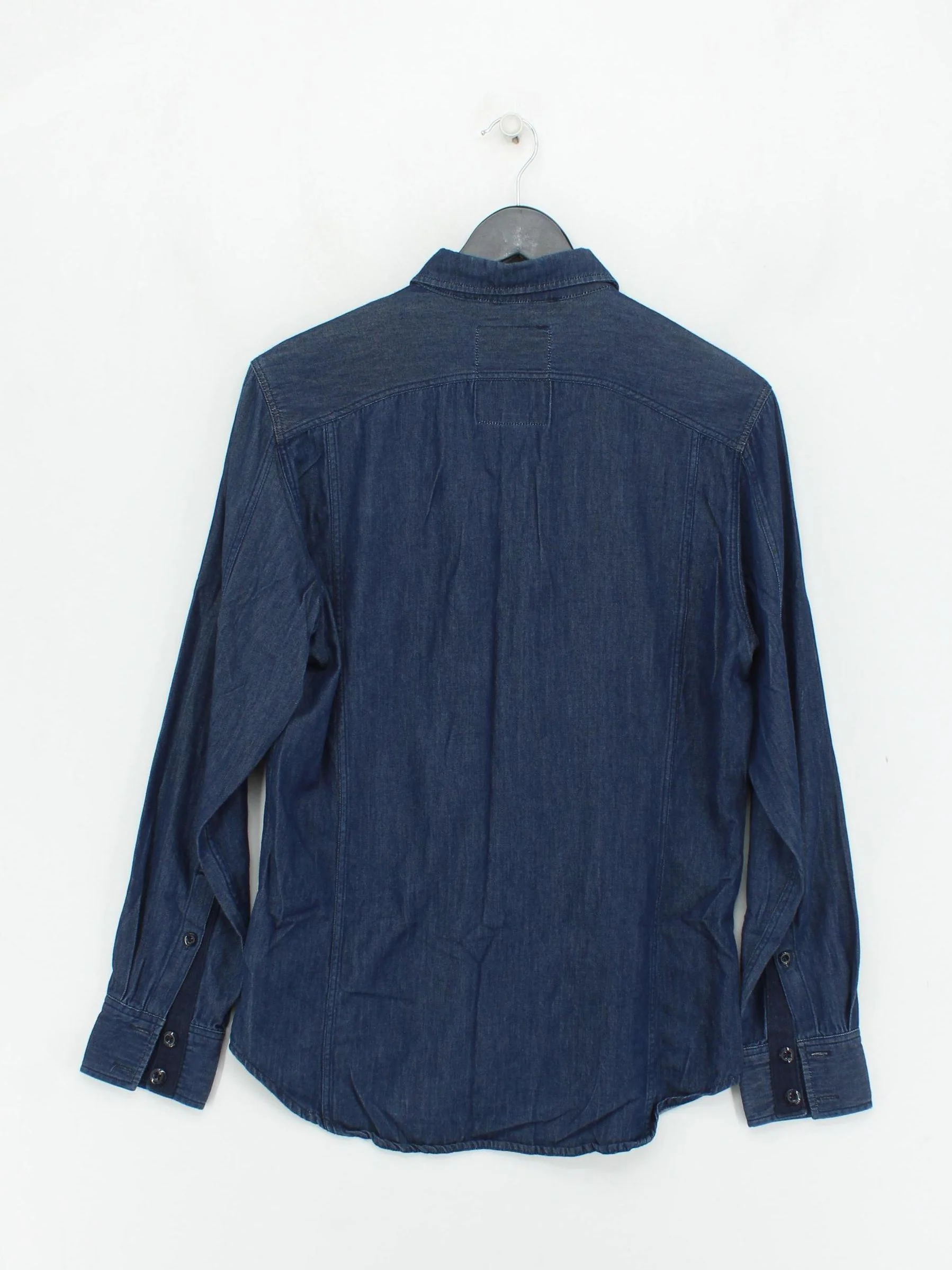 G-Star Raw Men's Shirt S Blue 100% Cotton Basic - Image 2