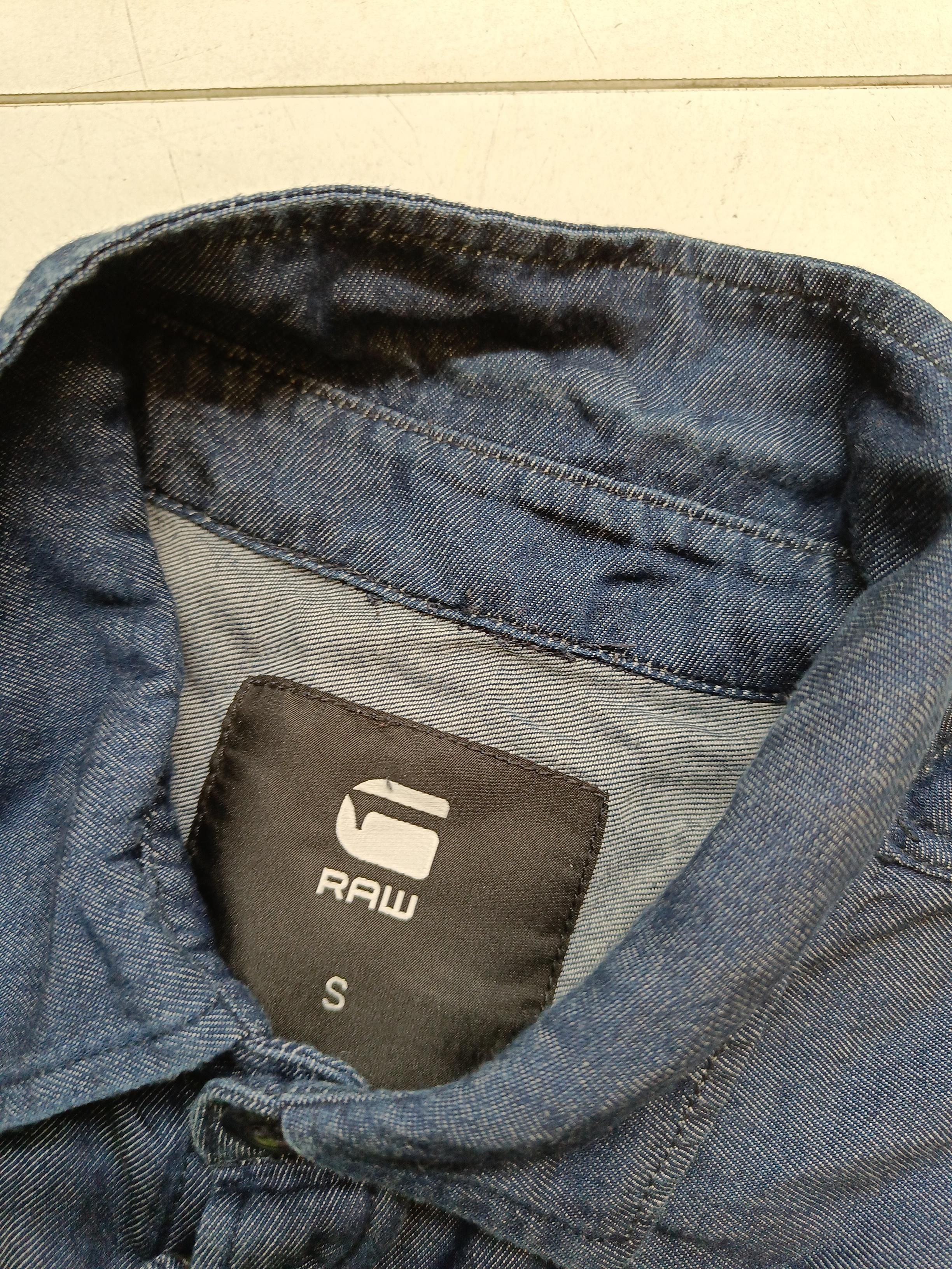 G-Star Raw Men's Shirt S Blue 100% Cotton Basic - Image 5