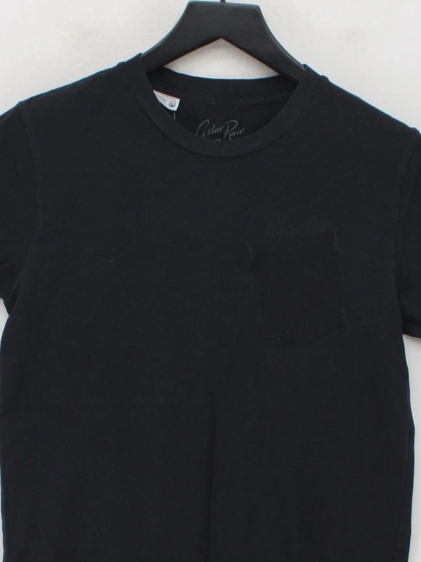 G-Star Raw Men's T-Shirt S Black 100% Cotton Basic - Image 3