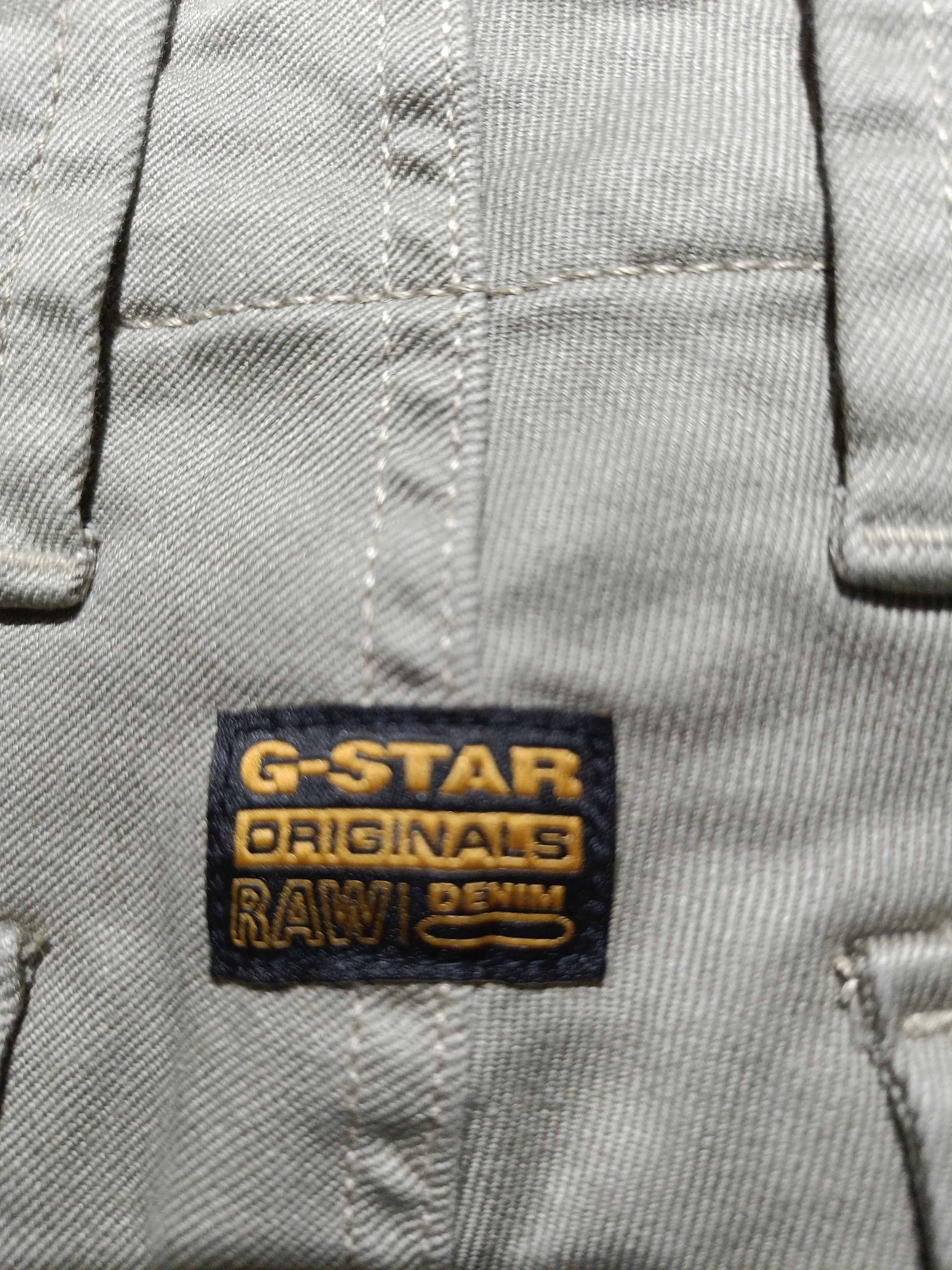 G-Star Raw Men's Trousers M Green 100% Cotton Tapered Cargo - Image 5