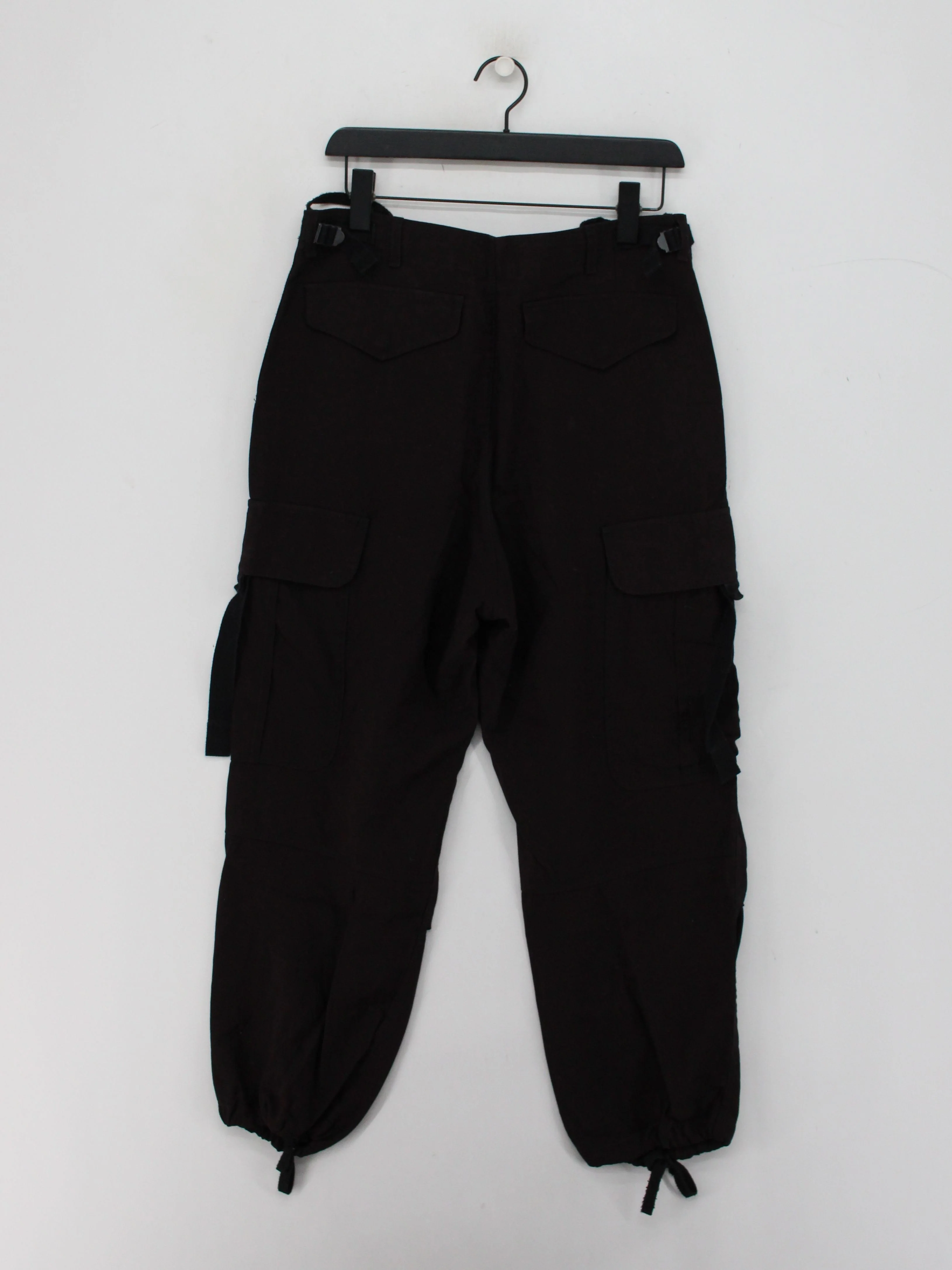 G-Star Raw Men's Trousers W 30 in Black Viscose with Polyester, Cotton Cargo - Image 2