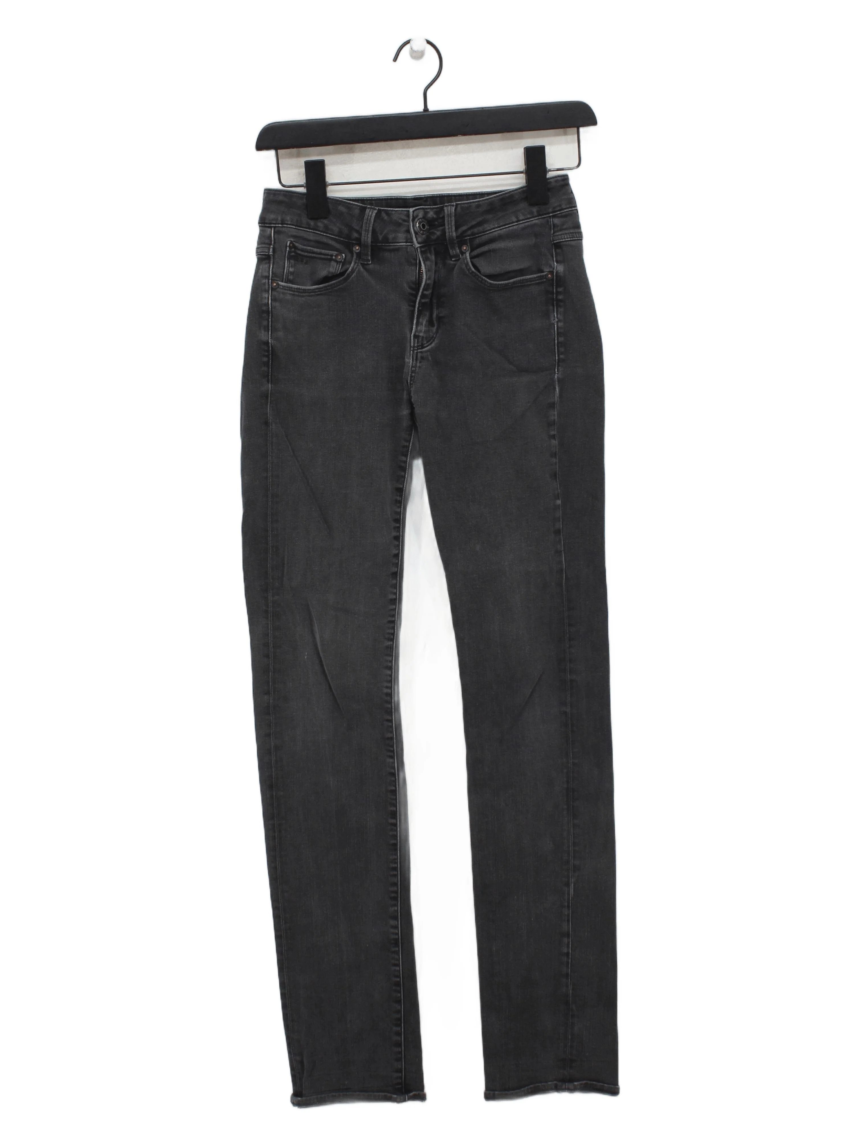 G-Star Raw Women's Jeans W 26 in Black Cotton with Polyester, Elastane Skinny