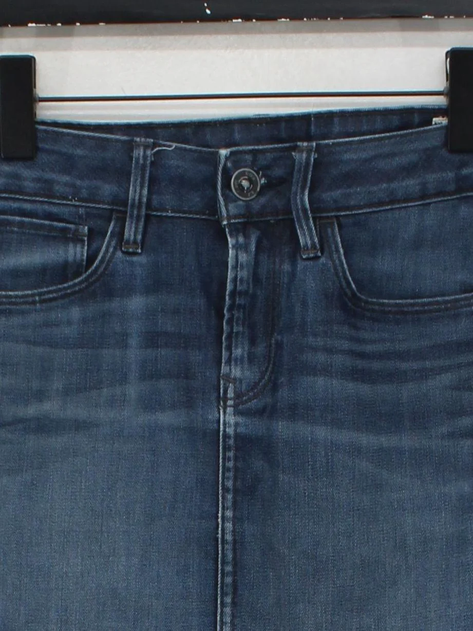 G-Star Raw Women's Mini Skirt W 30 in Blue Polyester with Elastane, Cotton Mini - Image 3
